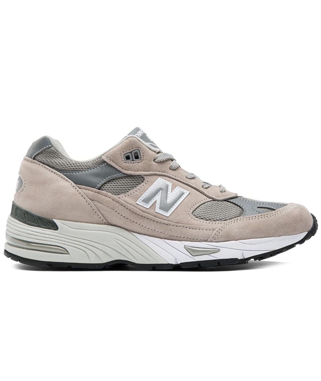 NEW BALANCE Бежевые низкие кроссовки / кеды, фото 1