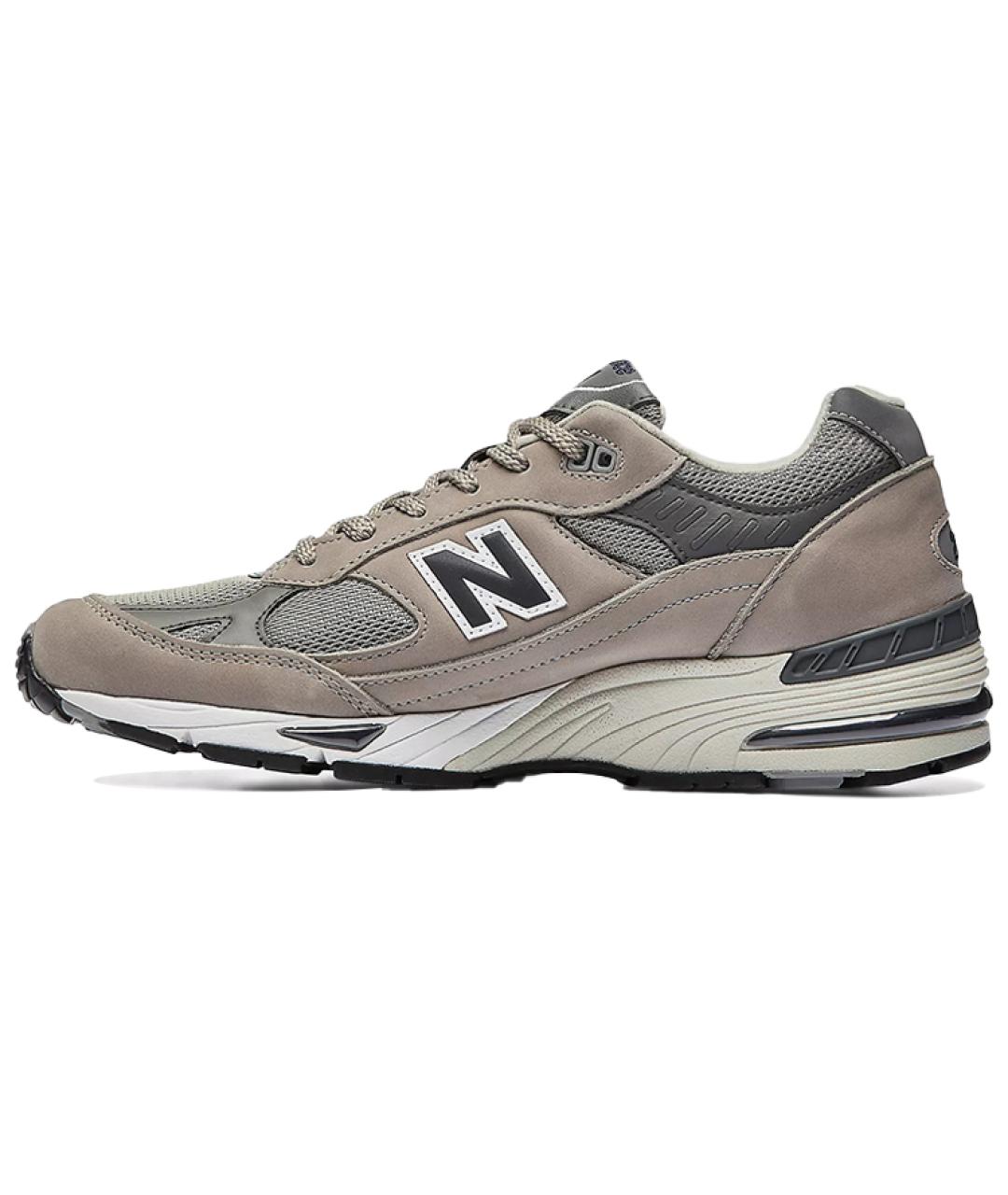 NEW BALANCE Серые низкие кроссовки / кеды, фото 2