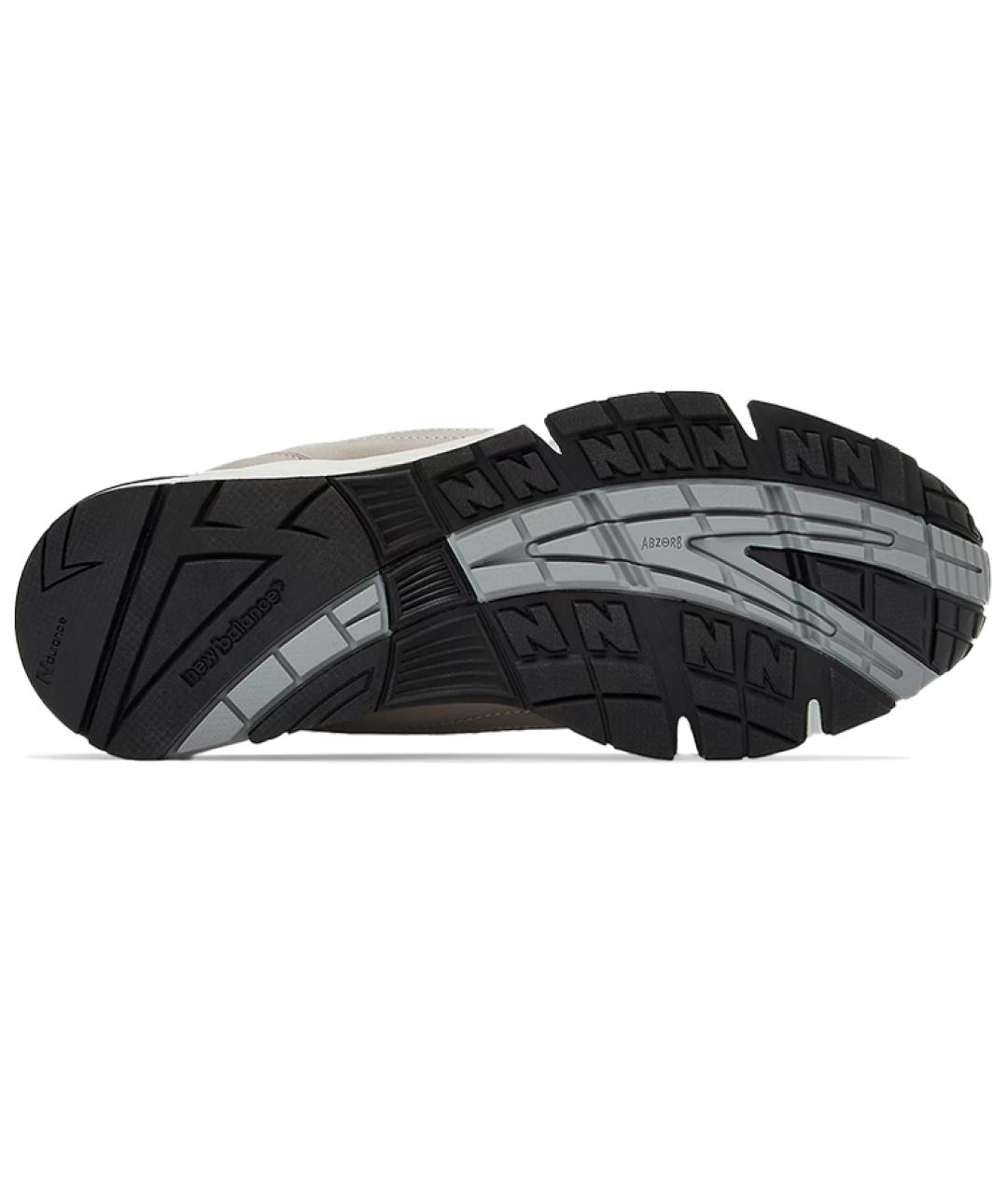 NEW BALANCE Серые низкие кроссовки / кеды, фото 4