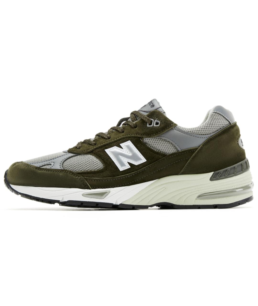 NEW BALANCE Хаки низкие кроссовки / кеды, фото 2