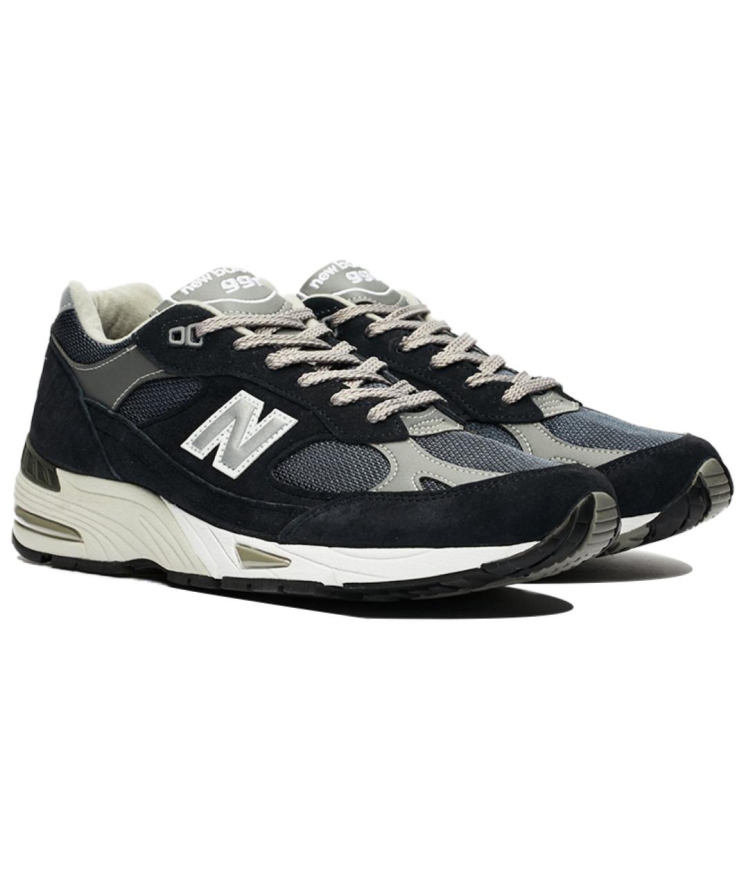 NEW BALANCE Темно-синие низкие кроссовки / кеды, фото 3