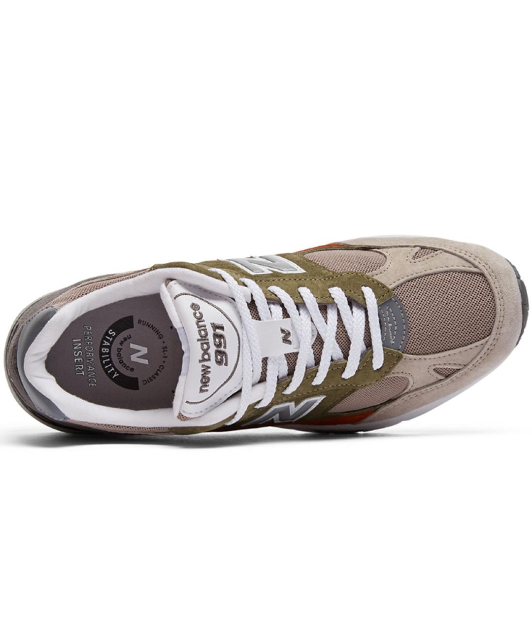 NEW BALANCE Бежевые низкие кроссовки / кеды, фото 3