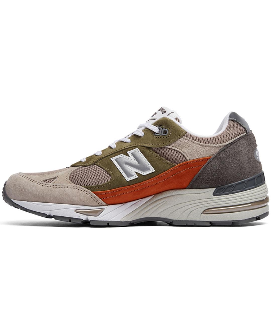 NEW BALANCE Бежевые низкие кроссовки / кеды, фото 2