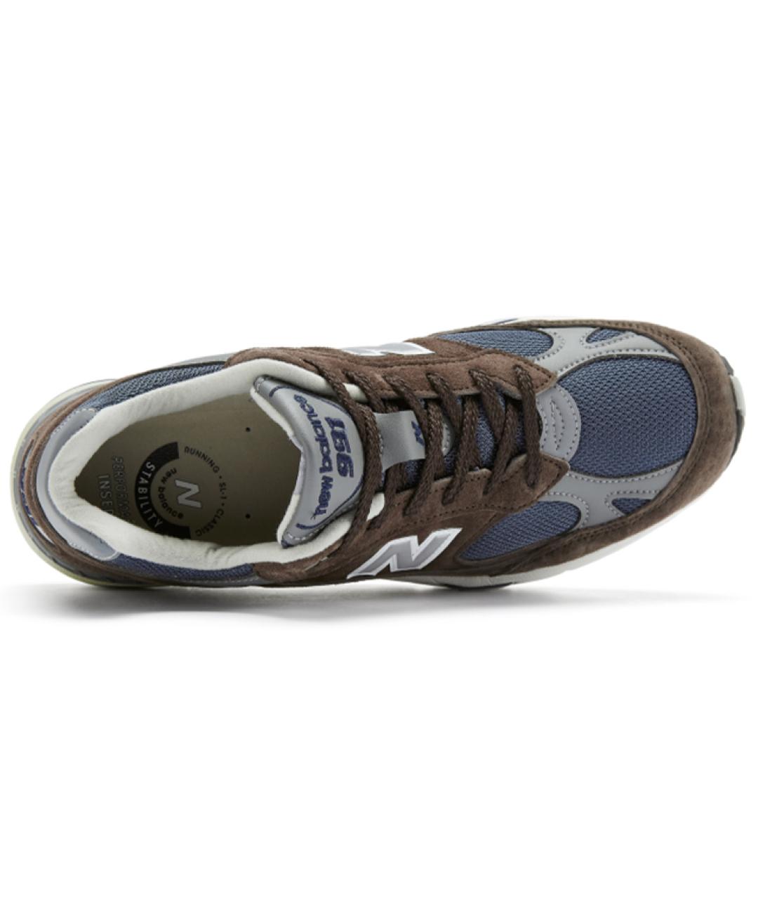 NEW BALANCE Коричневые низкие кроссовки / кеды, фото 4