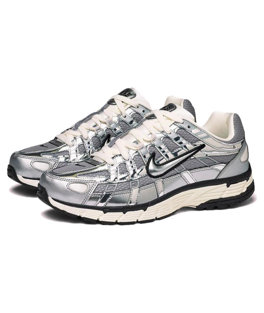 NIKE Серебряные кроссовки, фото 3