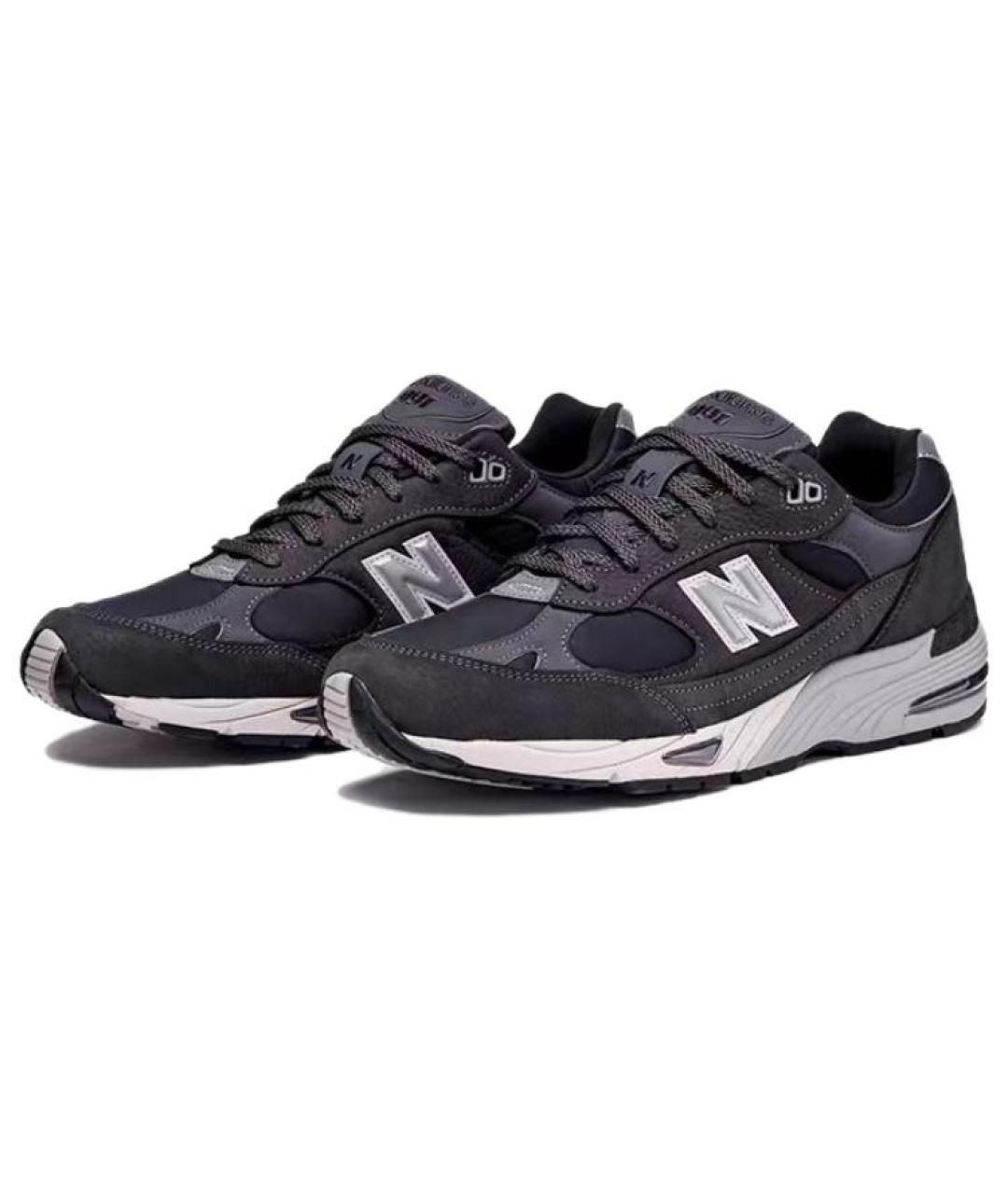 NEW BALANCE Серые низкие кроссовки / кеды, фото 3