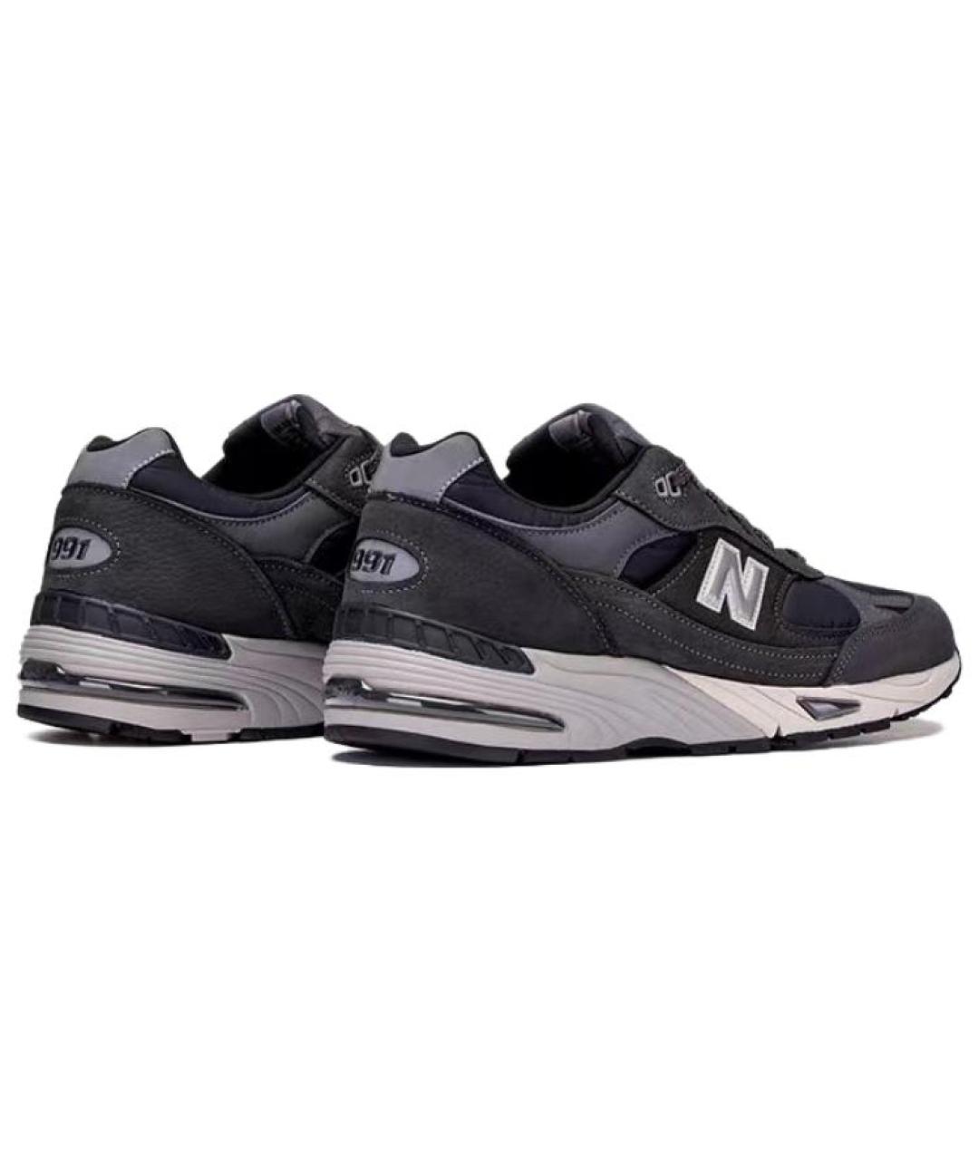 NEW BALANCE Серые низкие кроссовки / кеды, фото 4