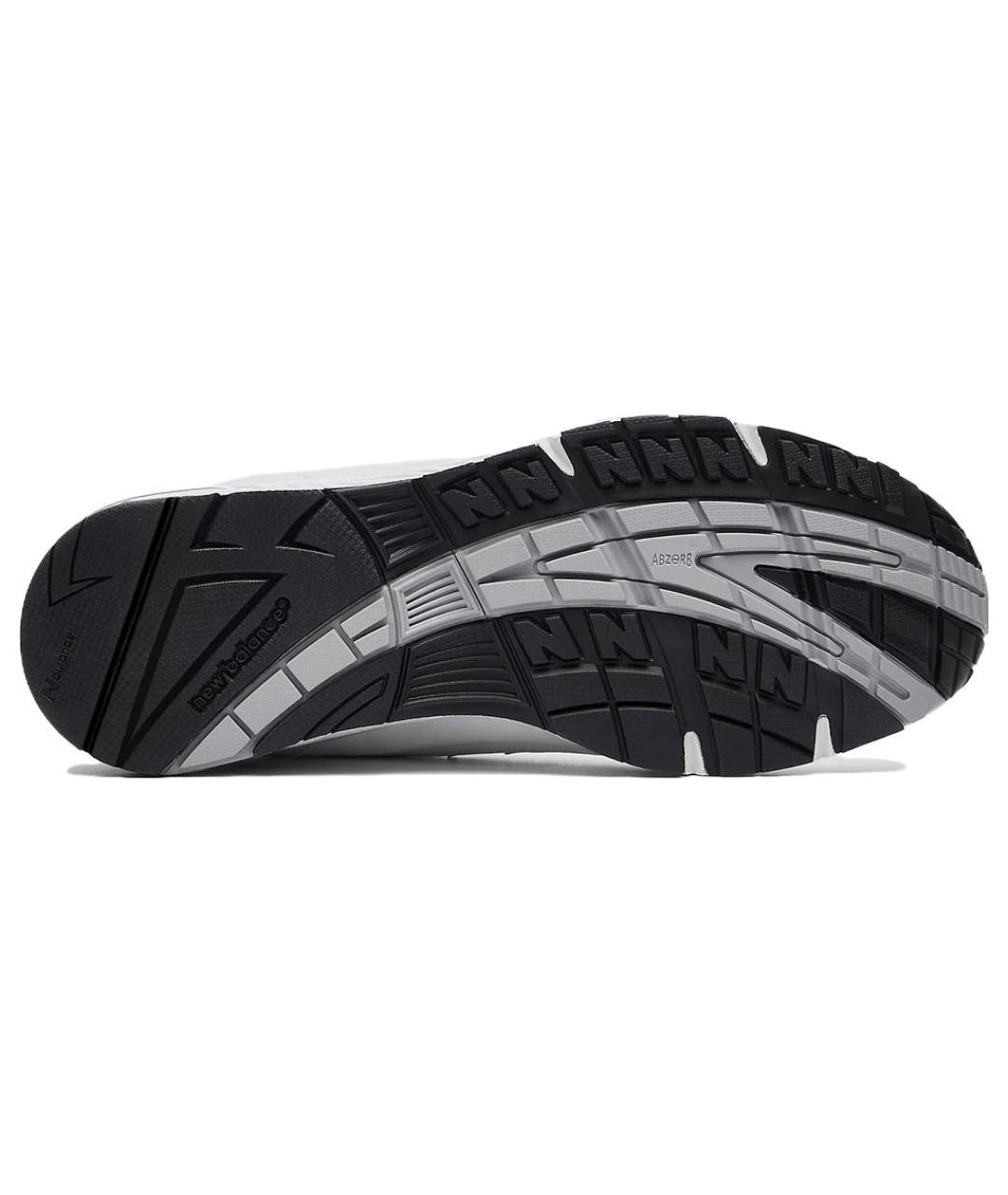 NEW BALANCE Белые кожаные низкие кроссовки / кеды, фото 6