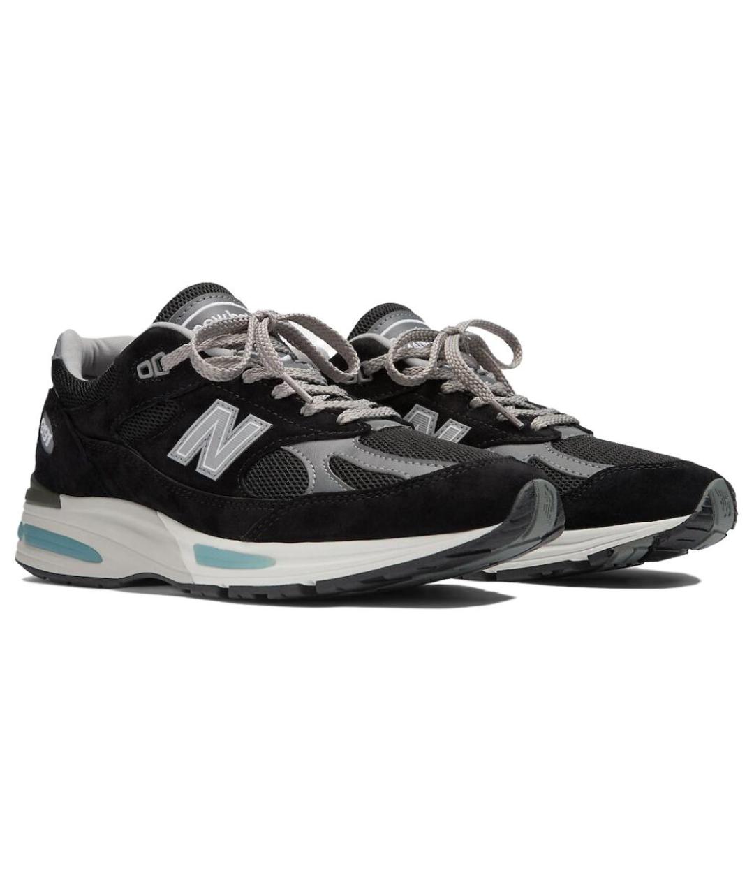 NEW BALANCE Черные низкие кроссовки / кеды, фото 2