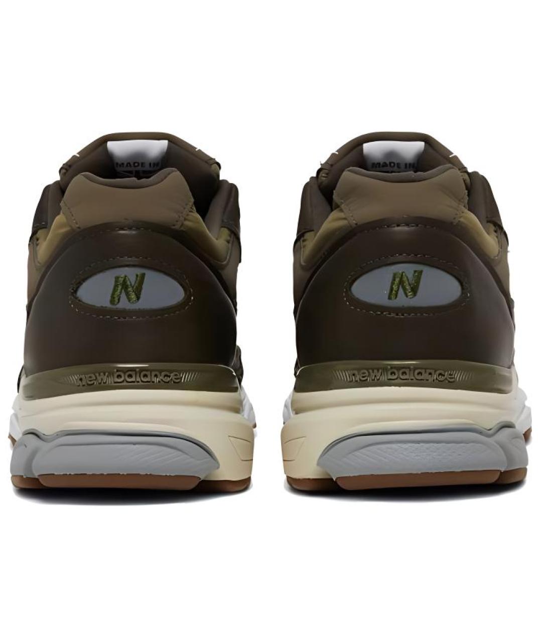 NEW BALANCE Коричневые низкие кроссовки / кеды, фото 4