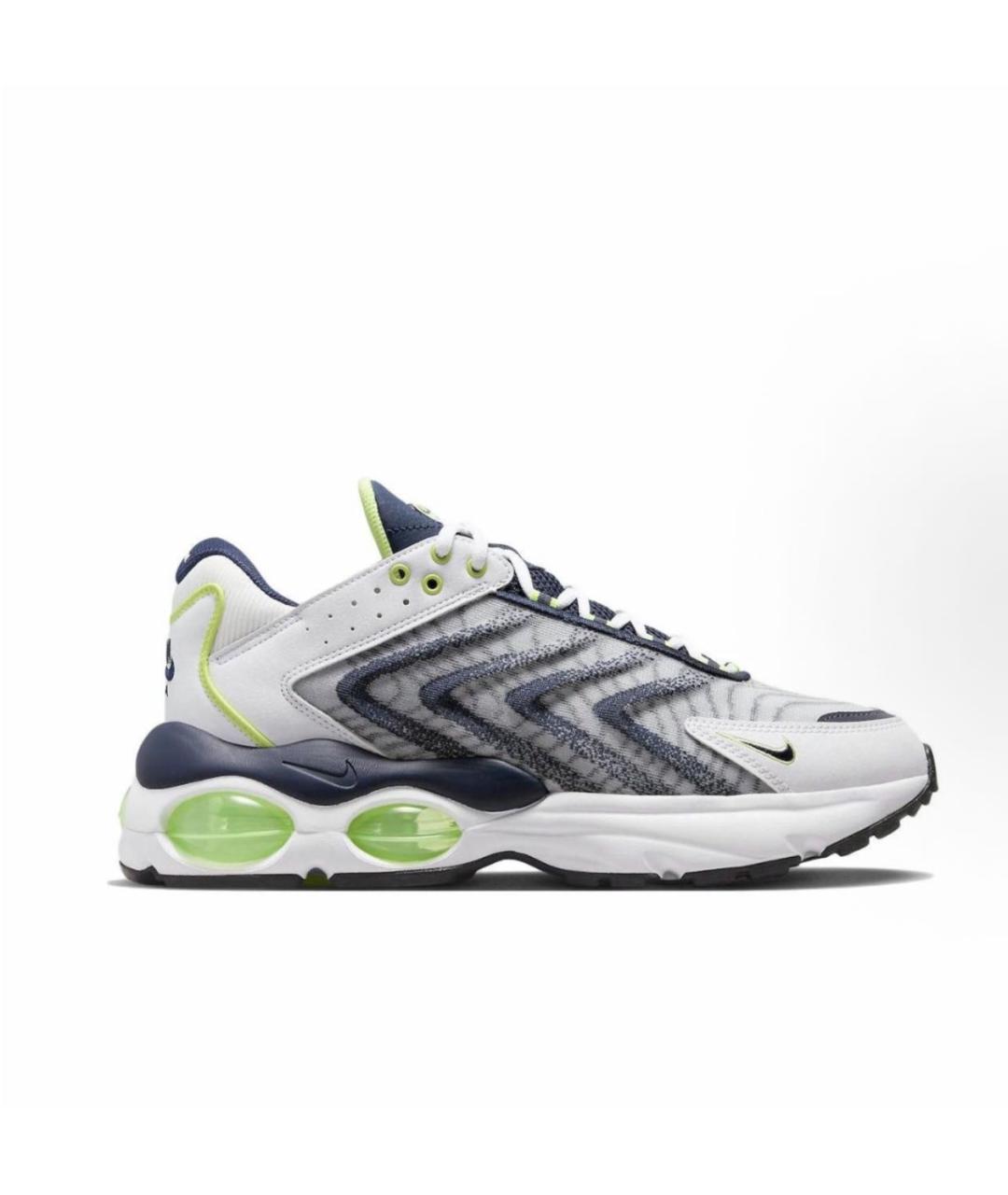 NIKE Белые текстильные низкие кроссовки / кеды, фото 9