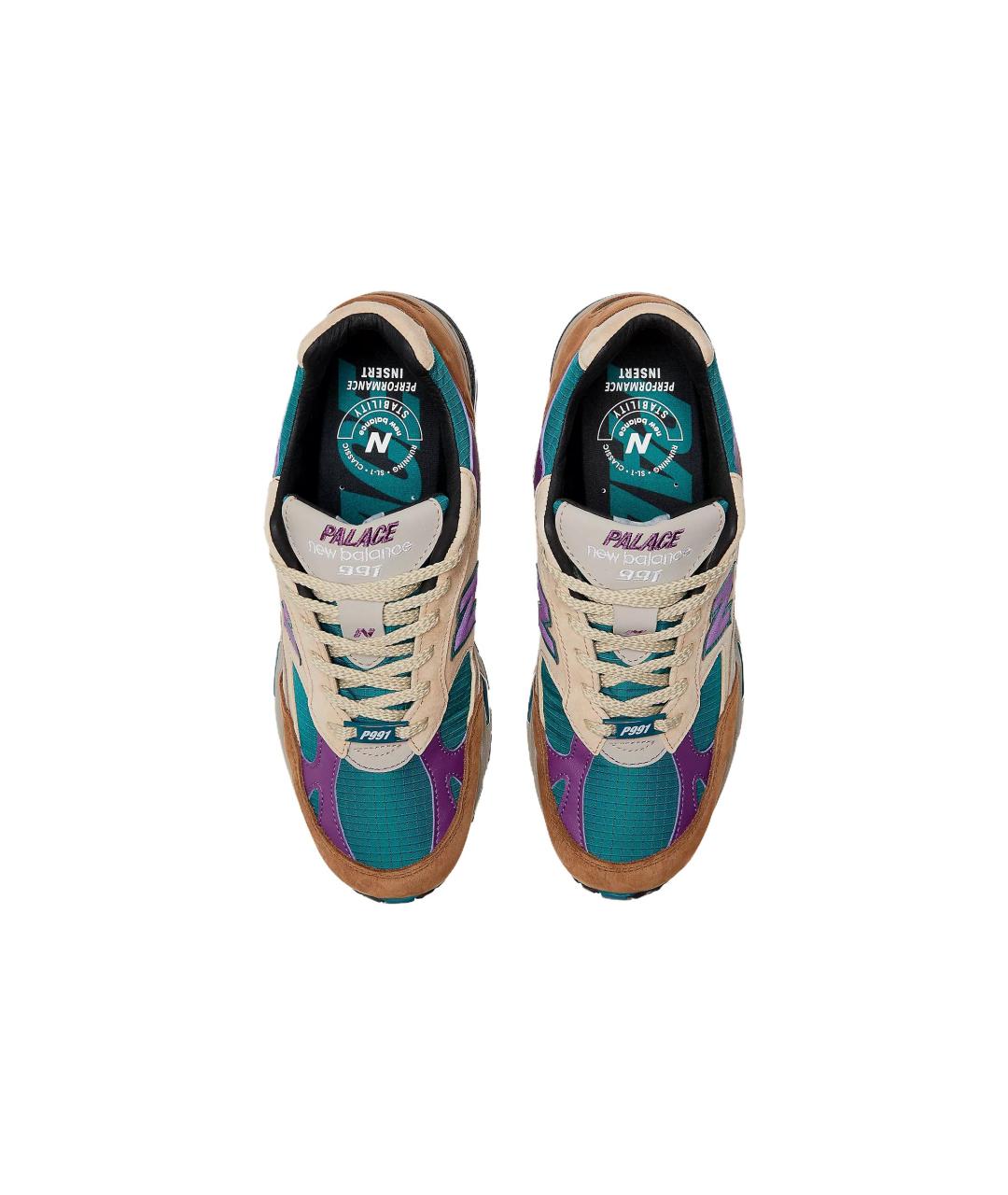 NEW BALANCE Коричневые кроссовки, фото 4