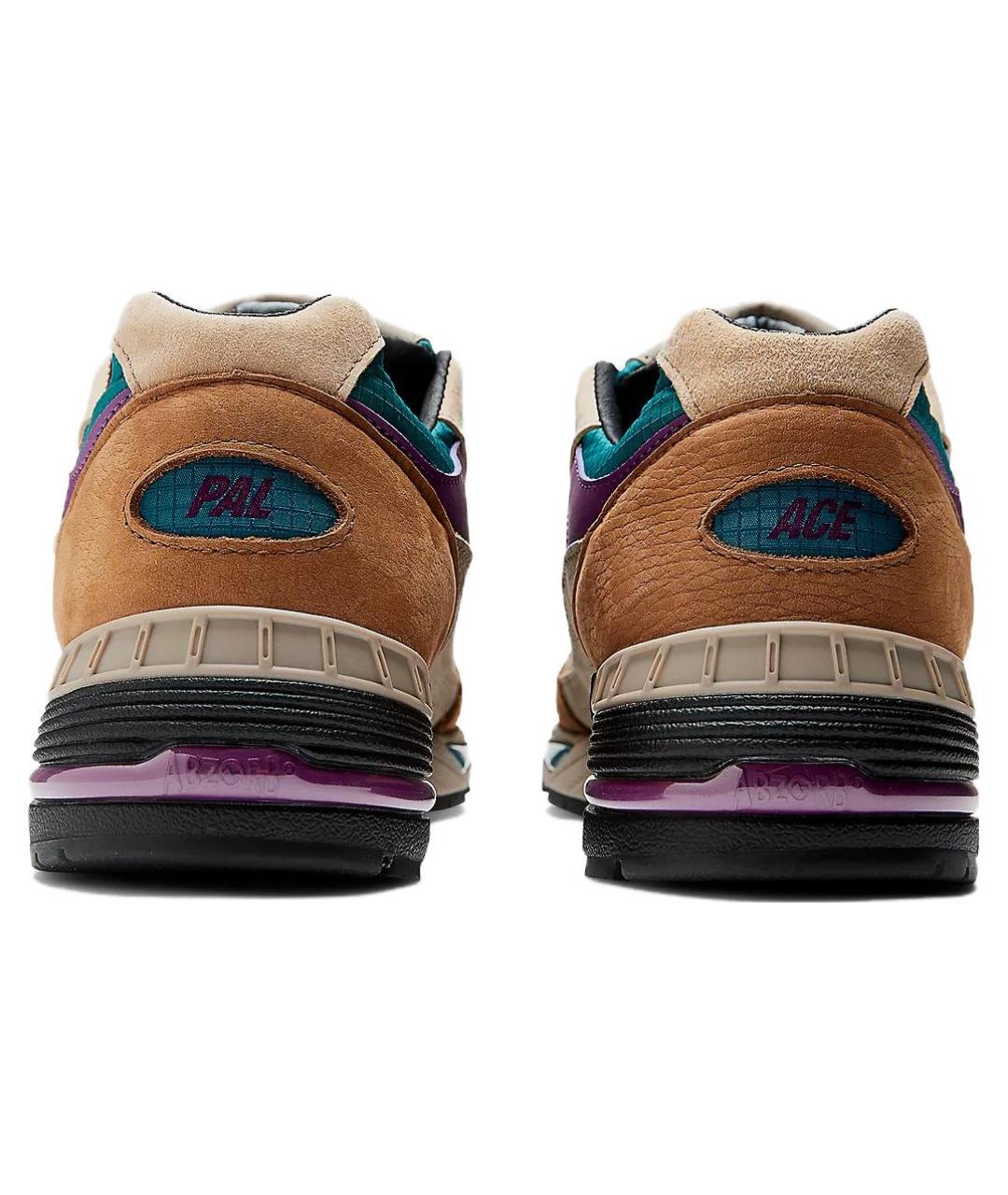 NEW BALANCE Коричневые кроссовки, фото 5