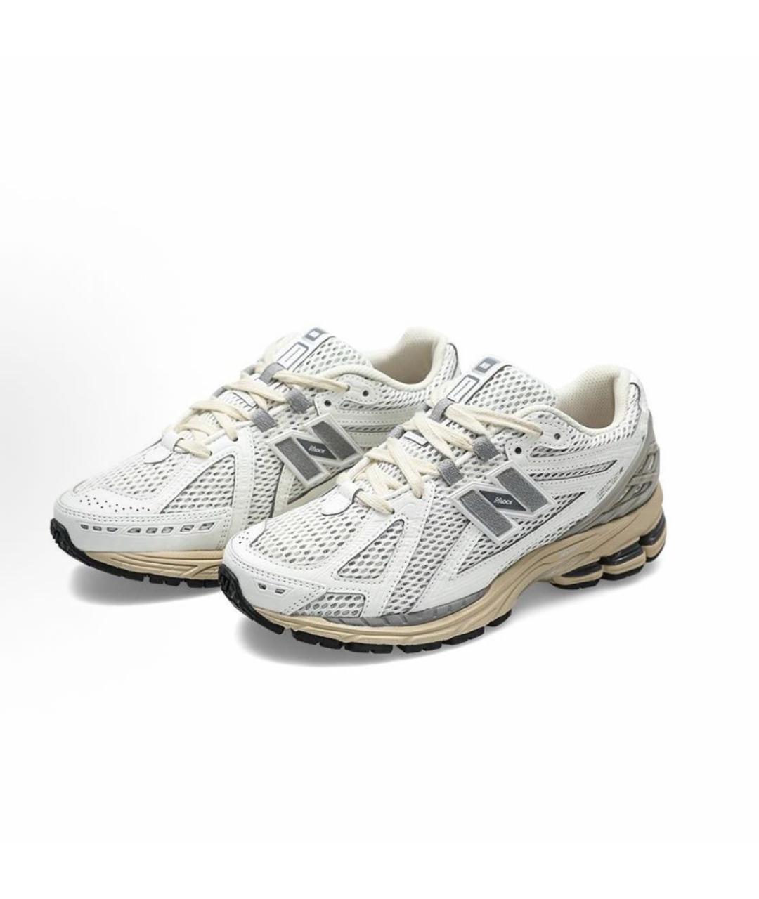 NEW BALANCE Белые замшевые низкие кроссовки / кеды, фото 2