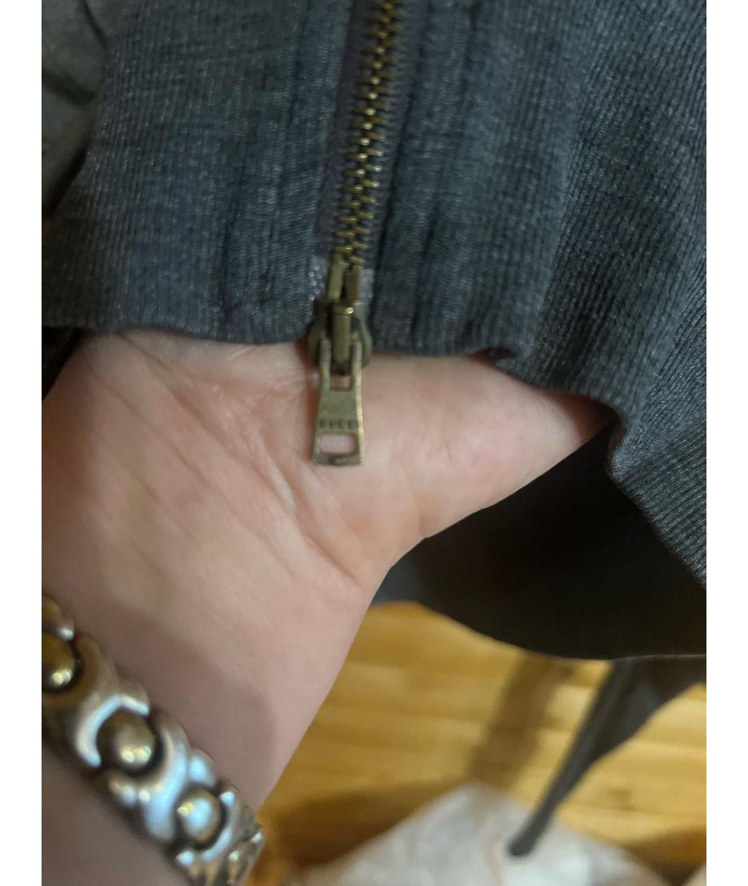 GUCCI Серая водолазка, фото 5