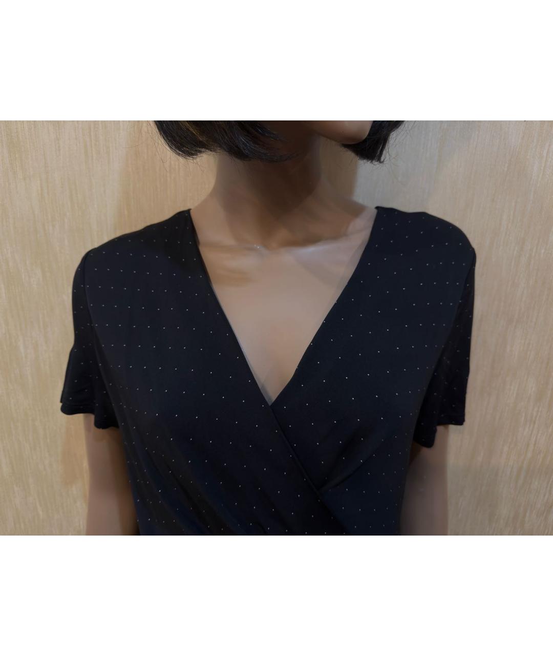 MAX MARA Черное повседневное платье, фото 4