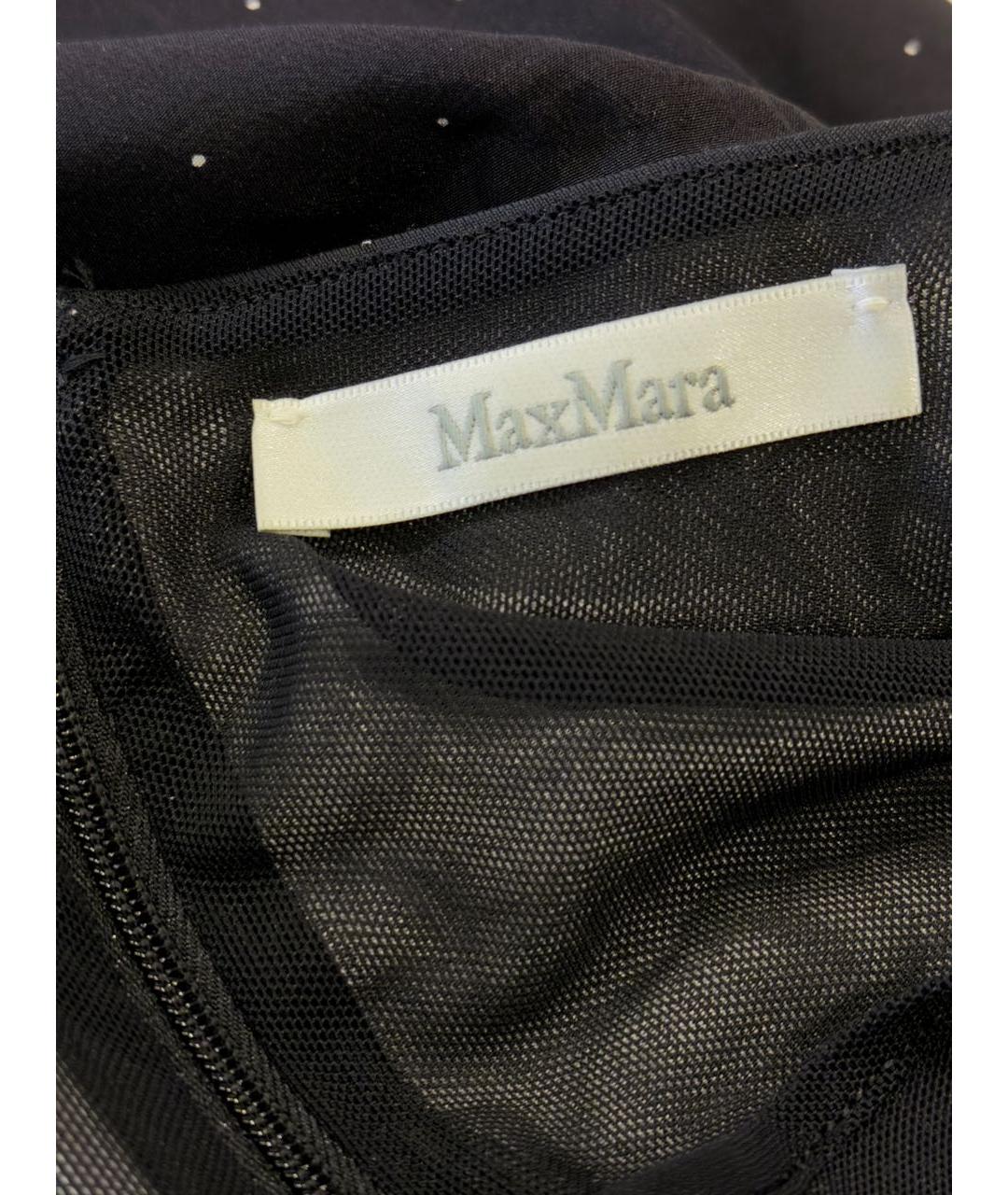 MAX MARA Черное повседневное платье, фото 2