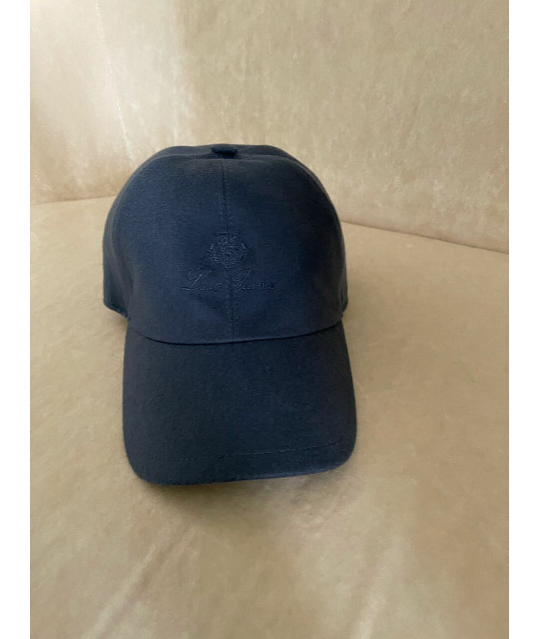 LORO PIANA Синяя кашемировая кепка/бейсболка, фото 2