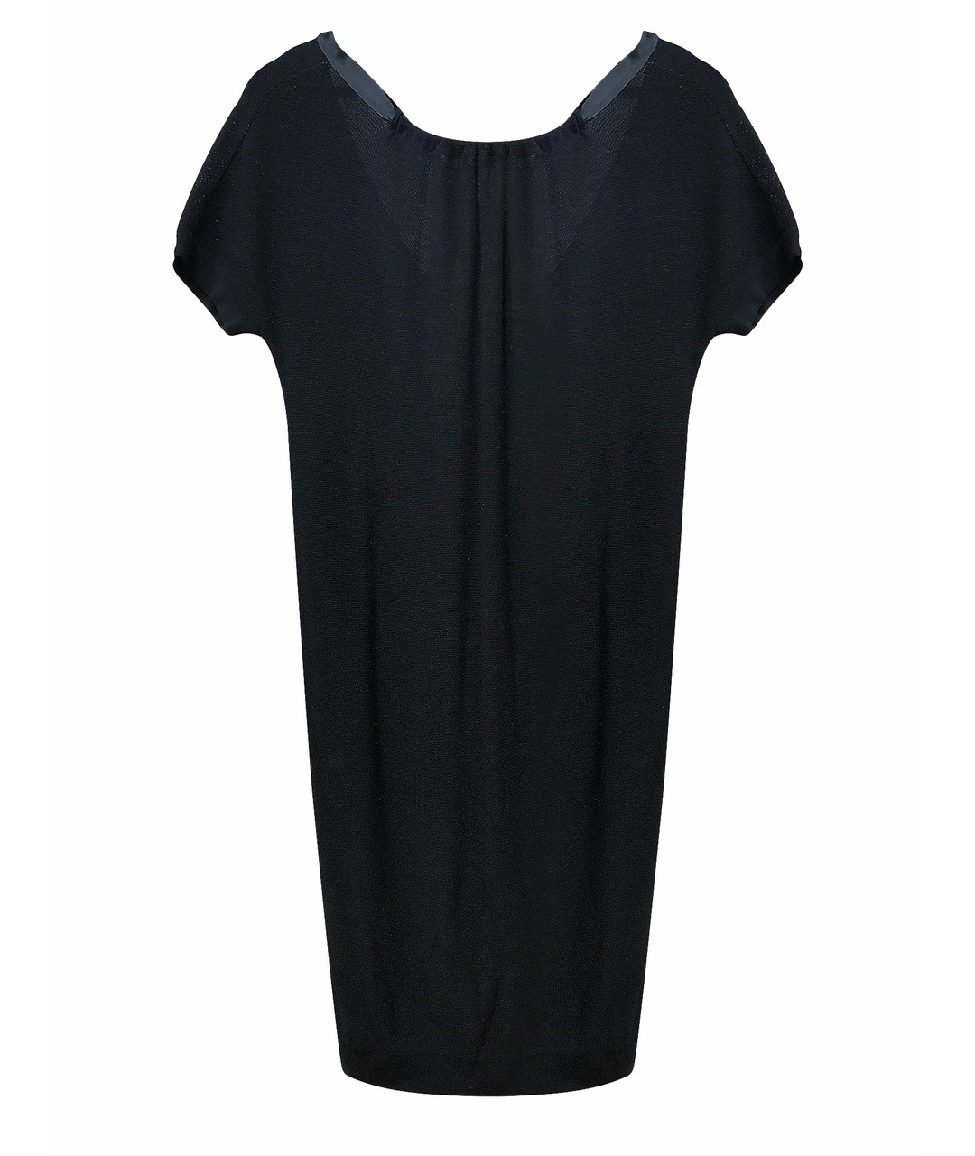 EMPORIO ARMANI Черное вискозное вечернее платье, фото 1