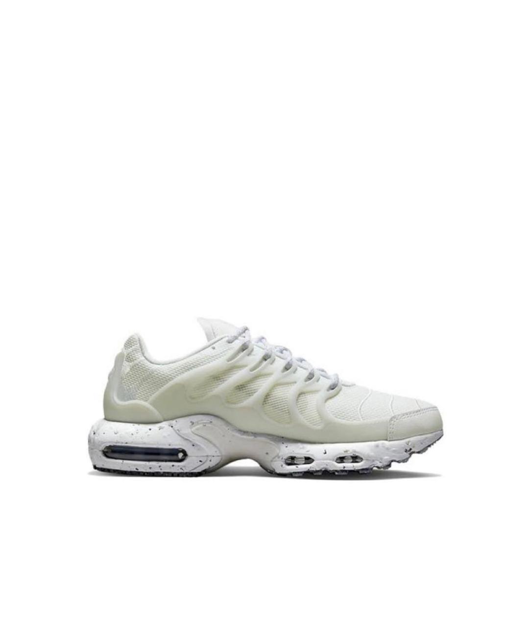 NIKE Белые кожаные низкие кроссовки / кеды, фото 1