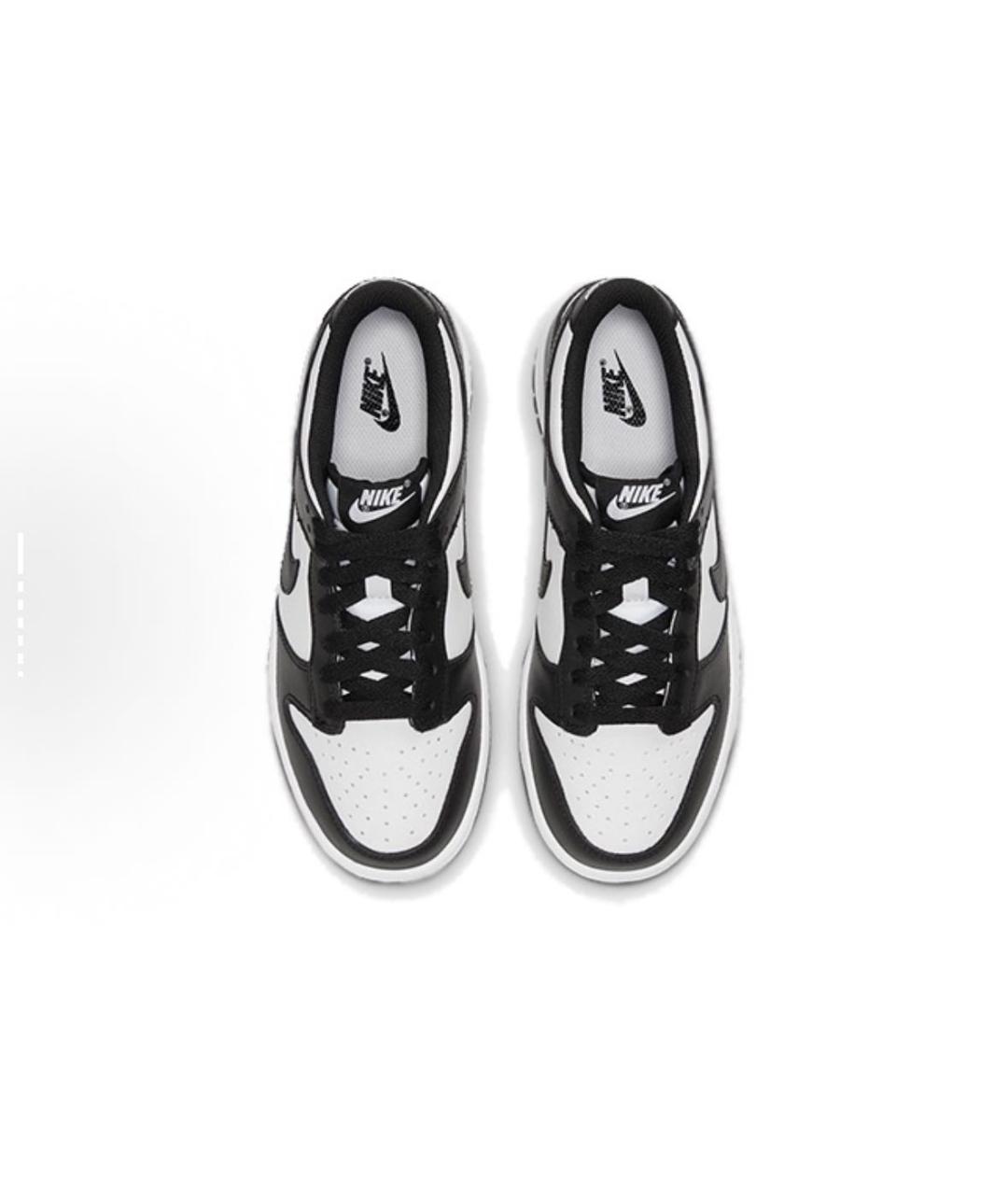 NIKE Черные кроссовки из искусственной кожи, фото 3