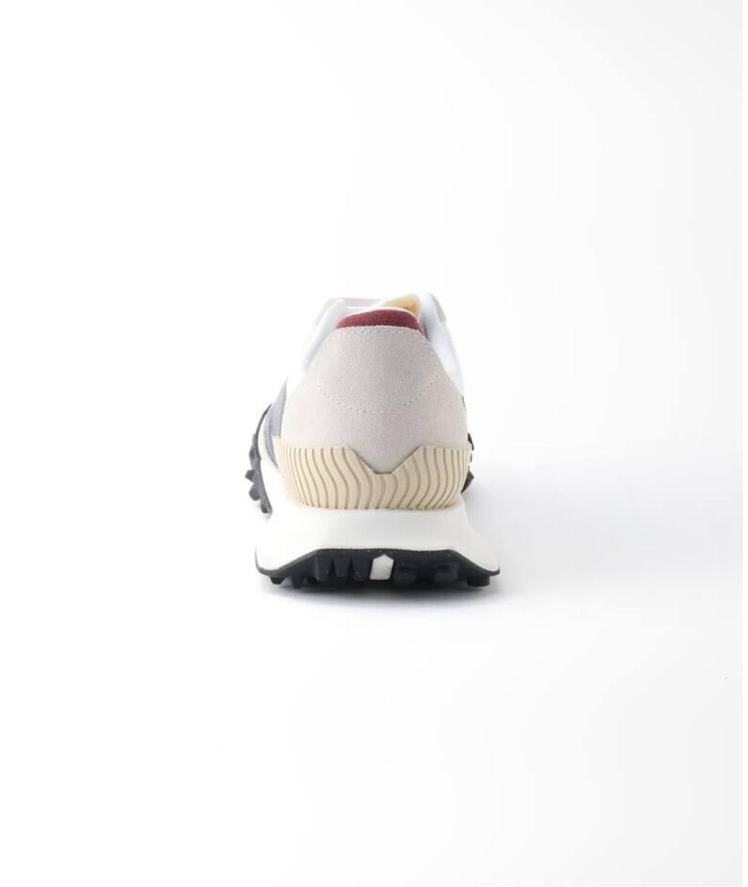 NEW BALANCE Белые замшевые низкие кроссовки / кеды, фото 4