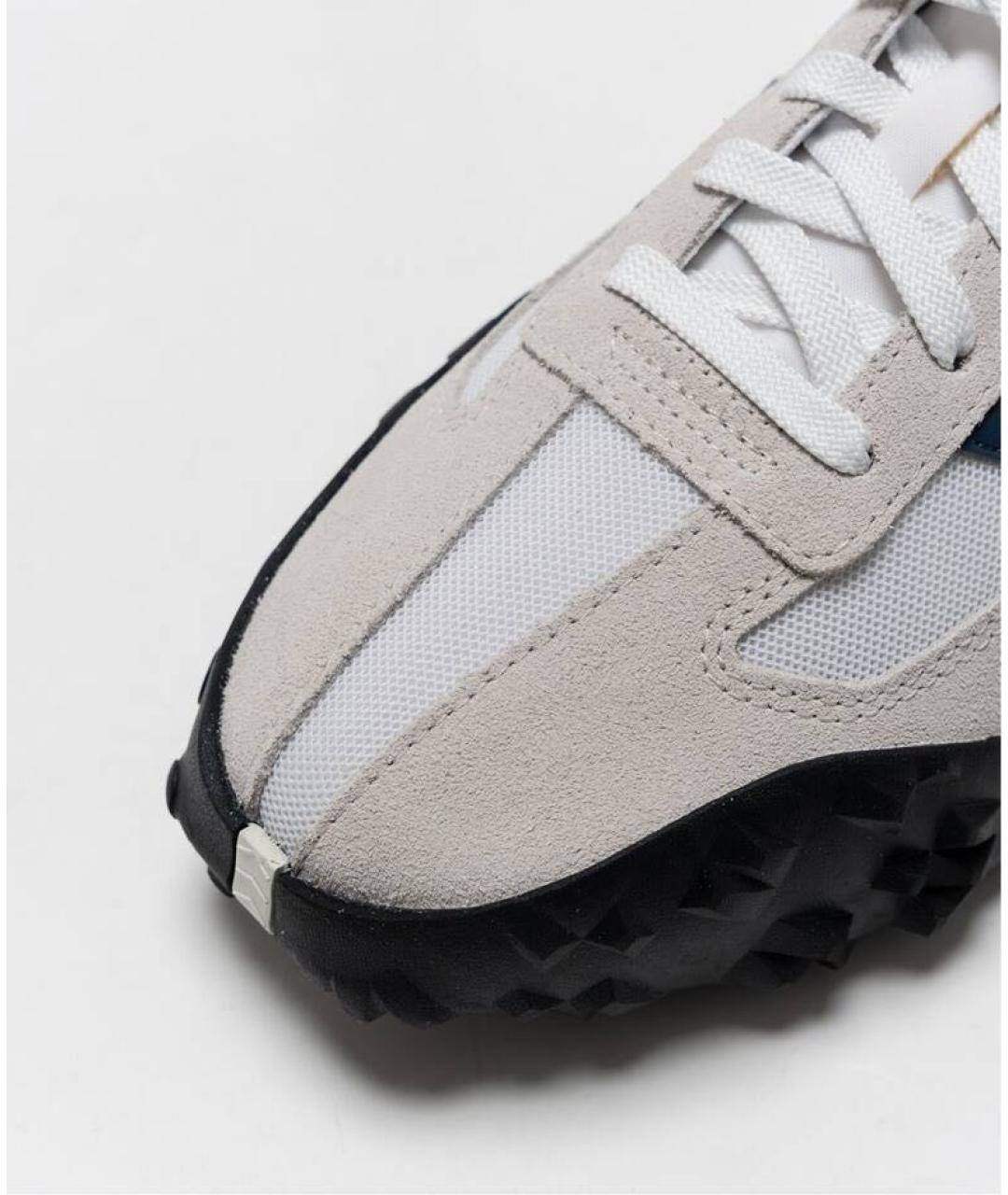 NEW BALANCE Белые замшевые низкие кроссовки / кеды, фото 6