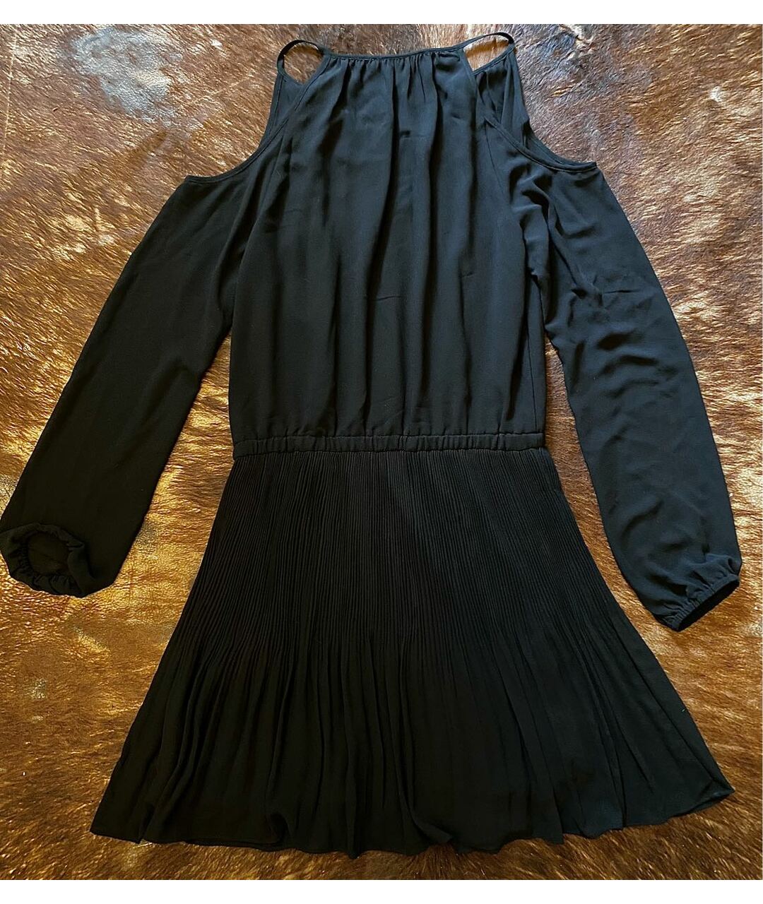 MICHAEL KORS Черное шелковое вечернее платье, фото 2