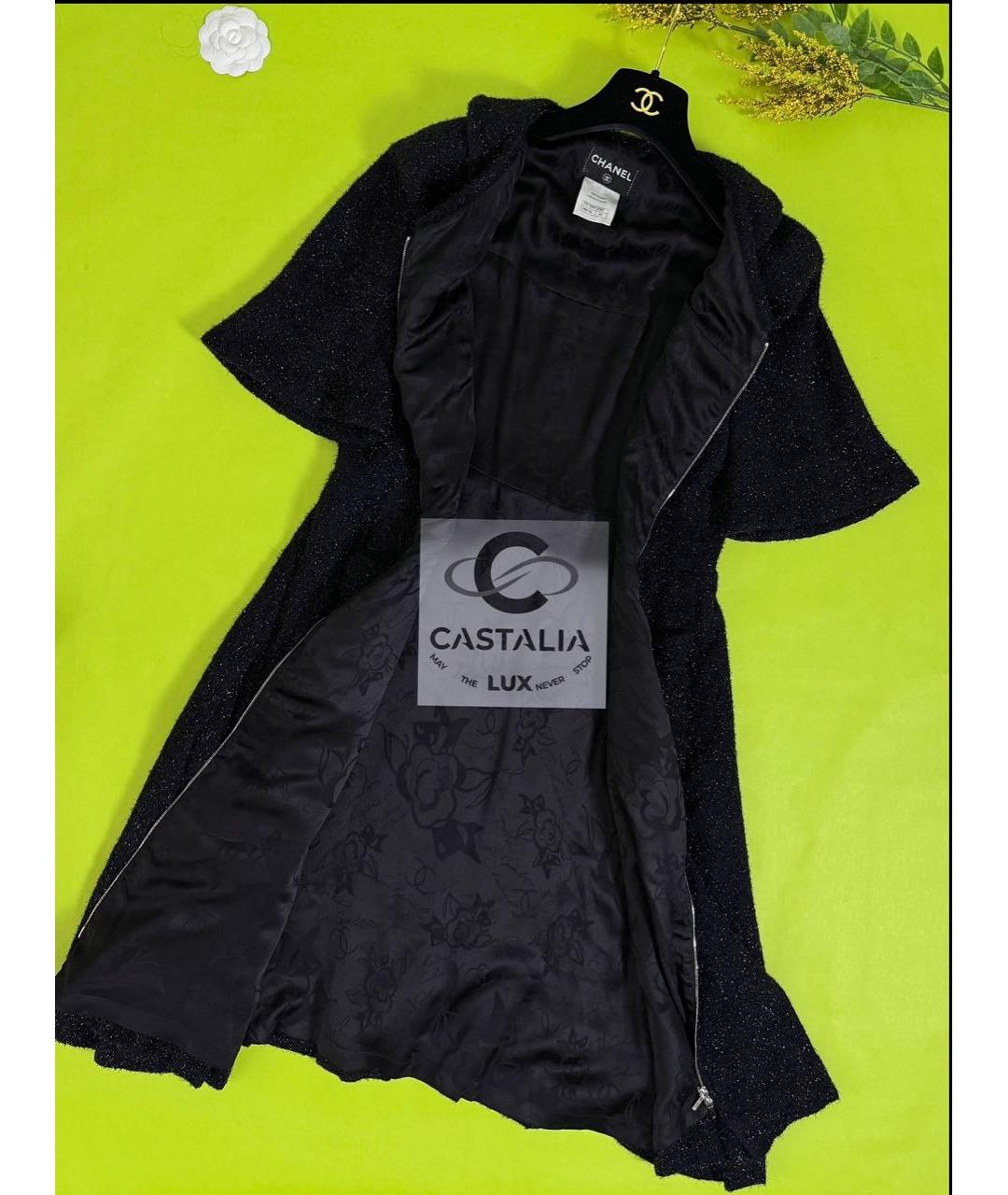 CHANEL Черное твидовое платье, фото 7