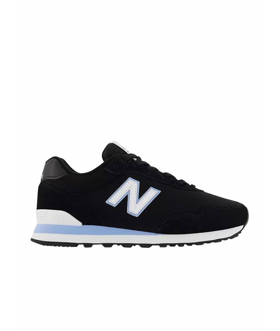 NEW BALANCE Черные нубуковые кроссовки, фото 1