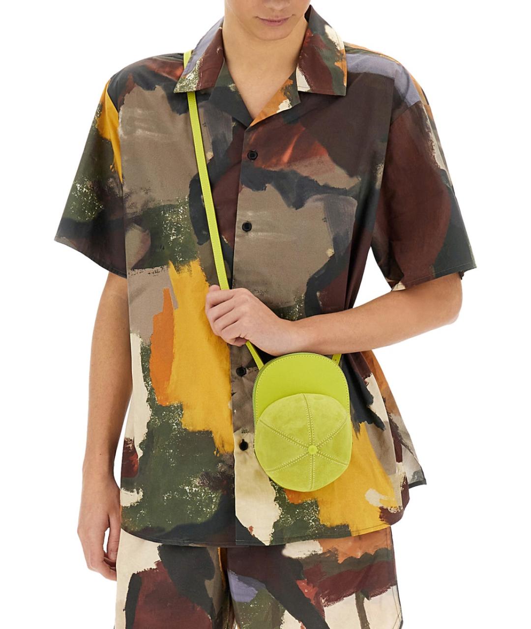 J.W.ANDERSON Мульти хлопковая кэжуал рубашка, фото 5