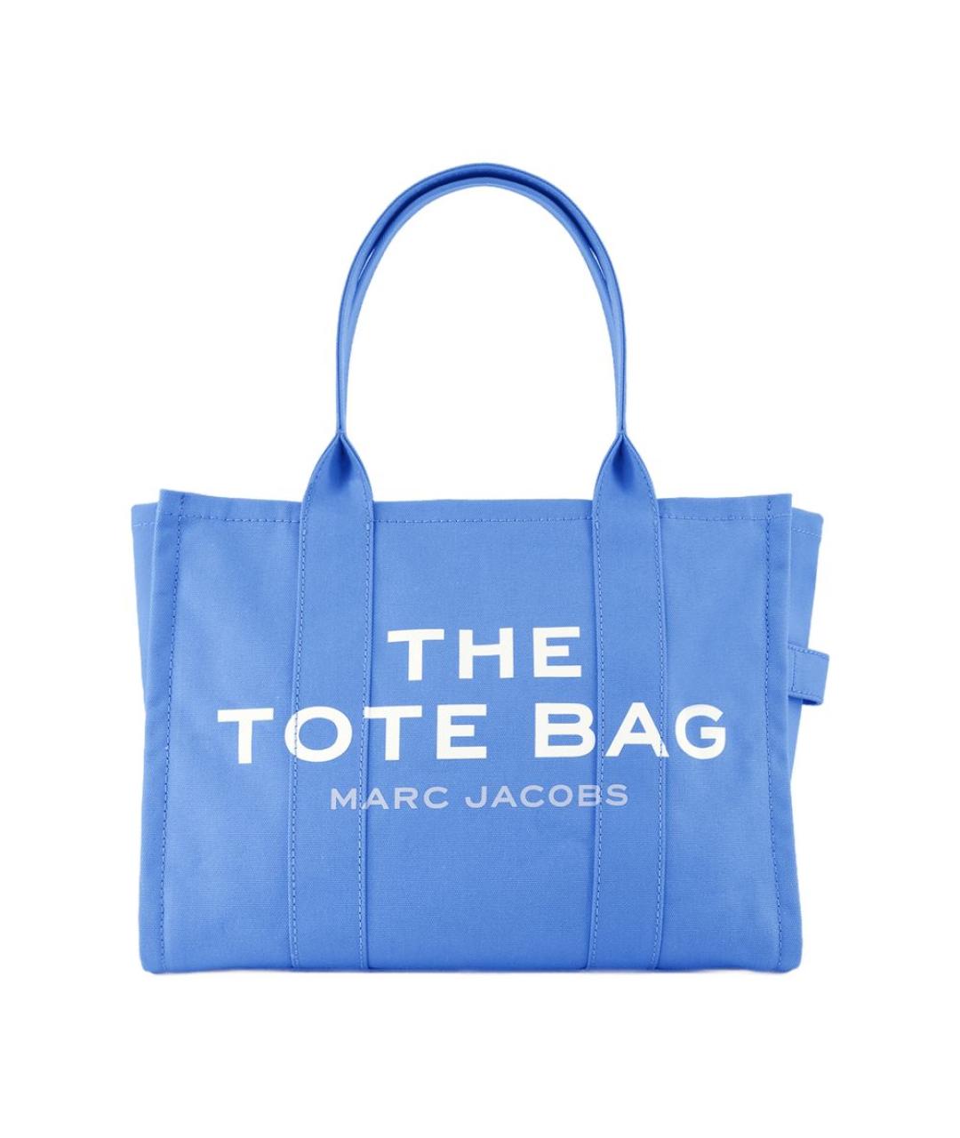 MARC JACOBS Синяя хлопковая сумка тоут, фото 1