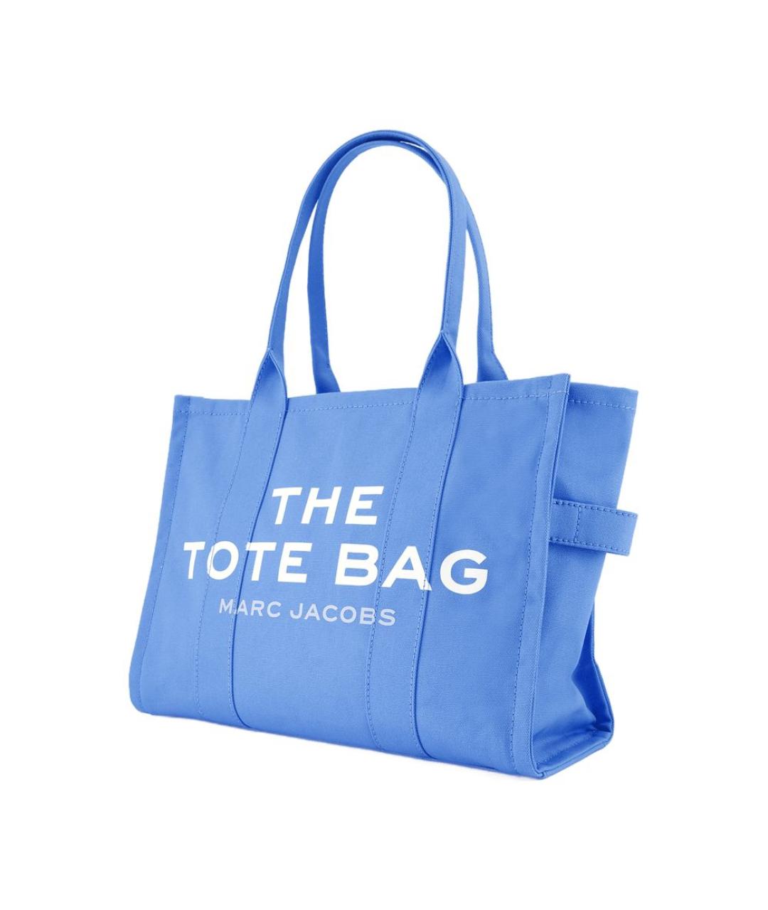 MARC JACOBS Синяя хлопковая сумка тоут, фото 2