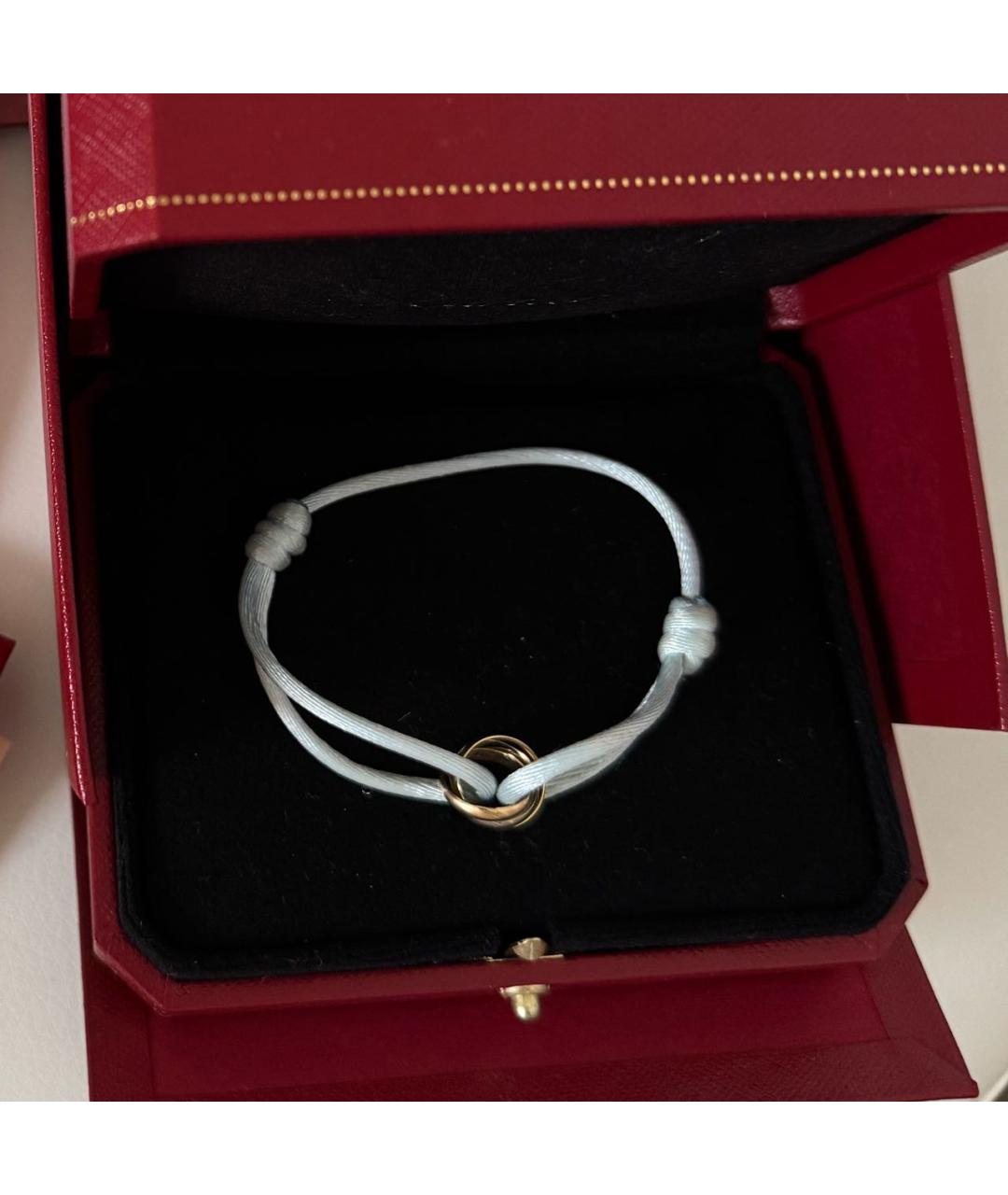 CARTIER Голубой браслет из белого золота, фото 4