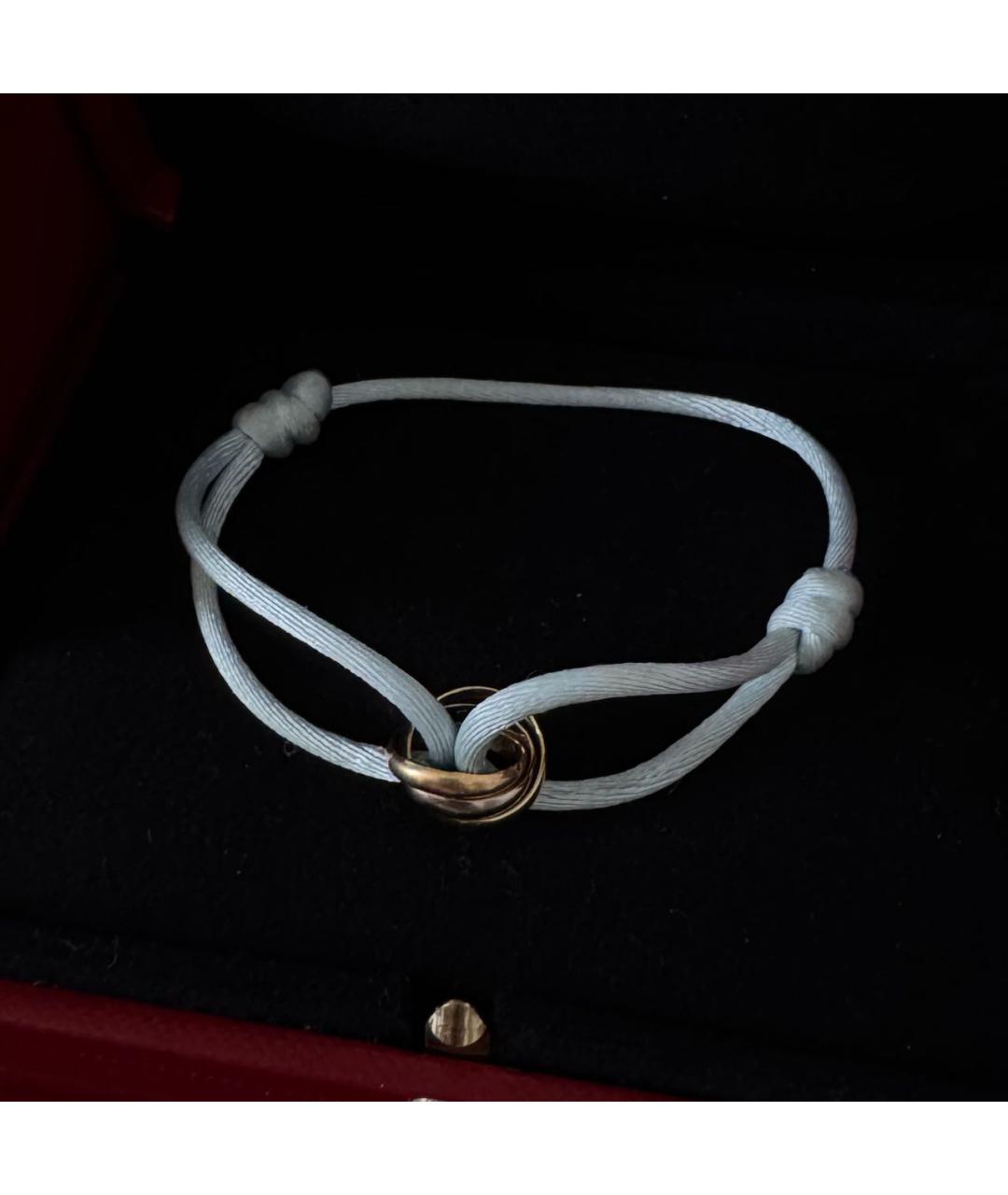 CARTIER Голубой браслет из белого золота, фото 2