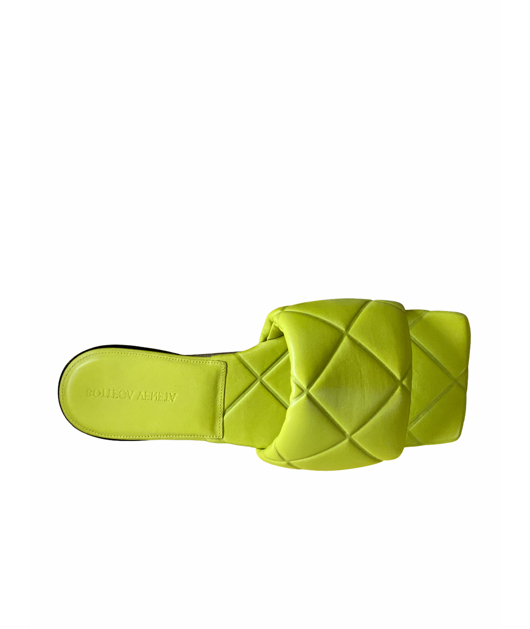 BOTTEGA VENETA Зеленые кожаные сандалии, фото 1