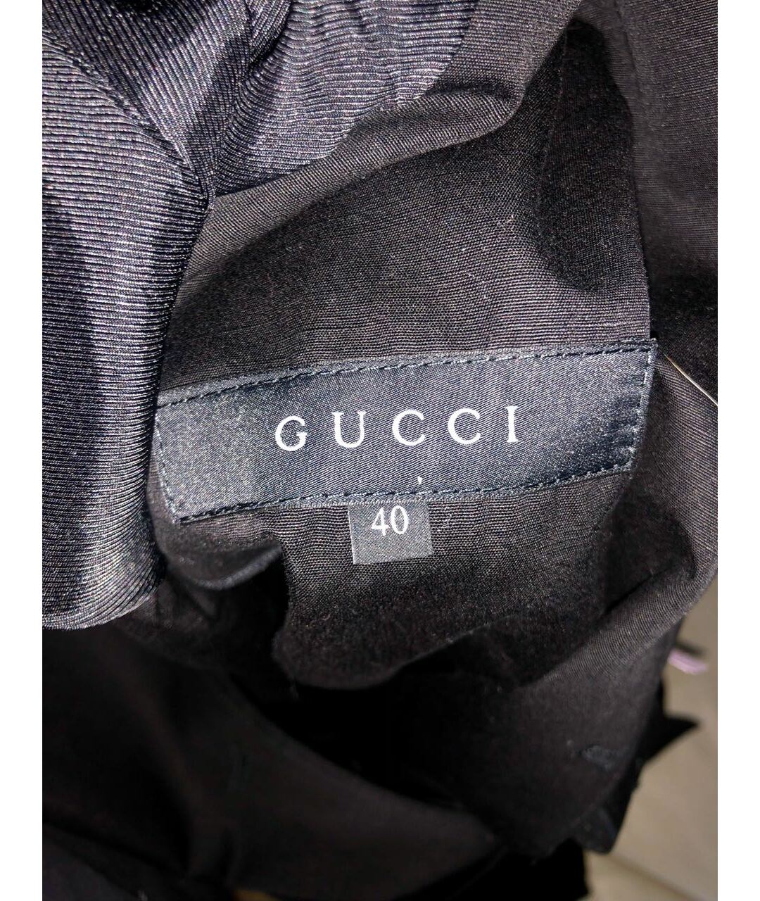 GUCCI Черный тренч/плащ, фото 5