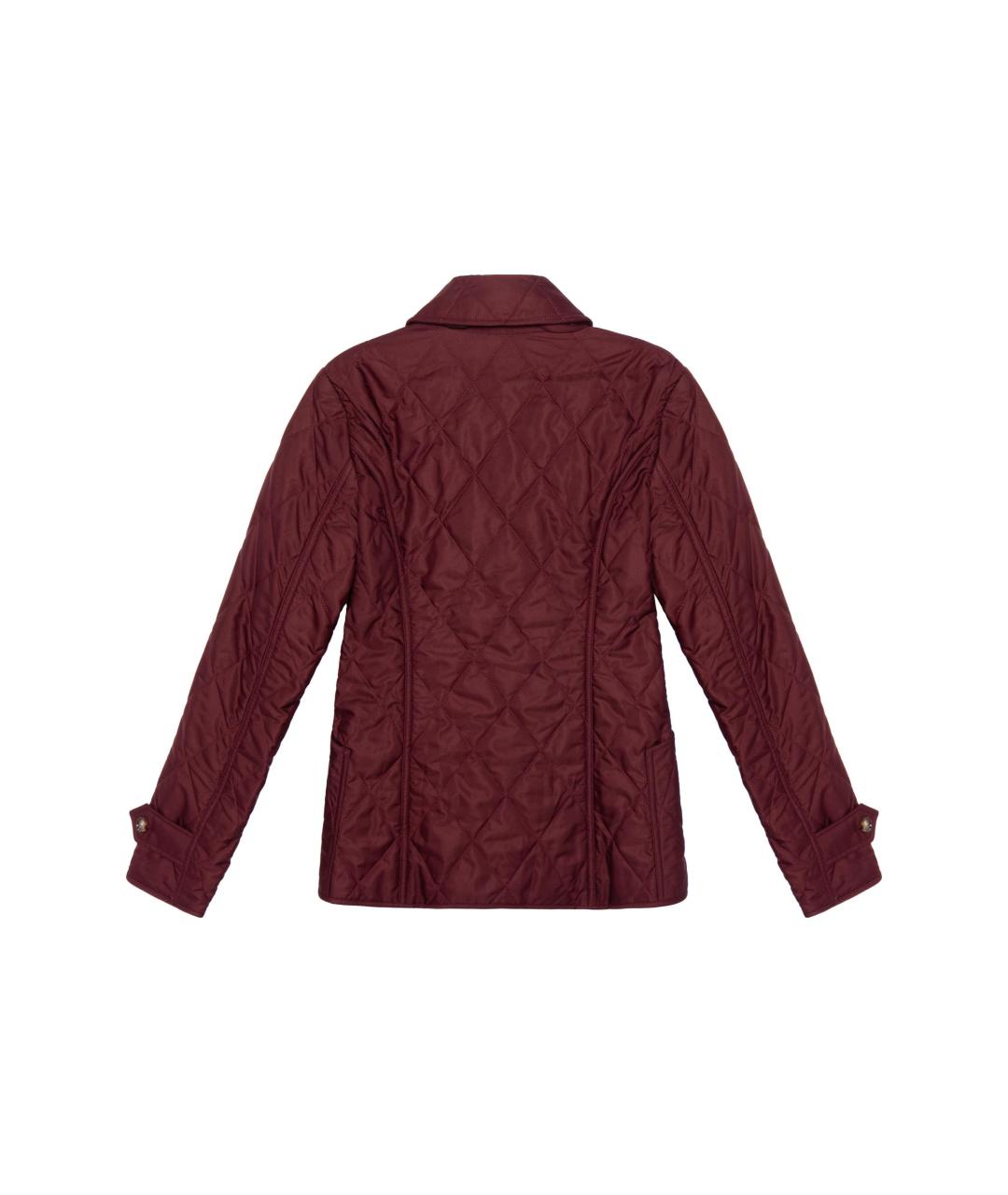 BURBERRY Бордовая куртка, фото 2