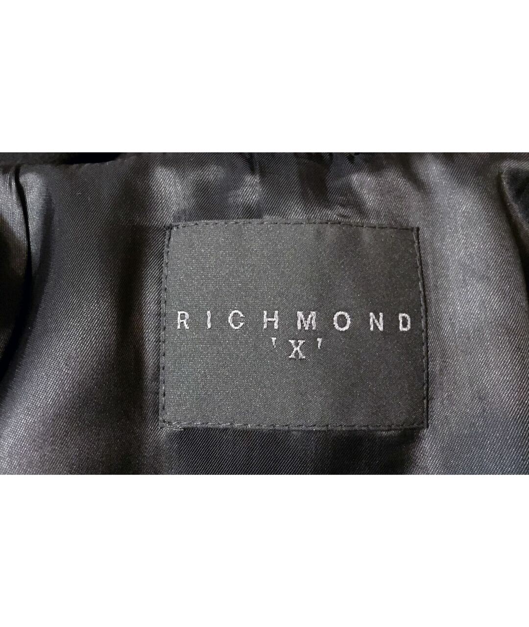 JOHN RICHMOND Черная кашемировая куртка, фото 7