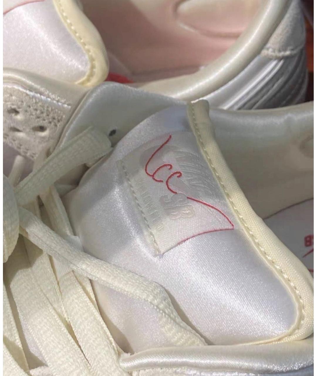 NIKE Бежевые текстильные кроссовки, фото 5