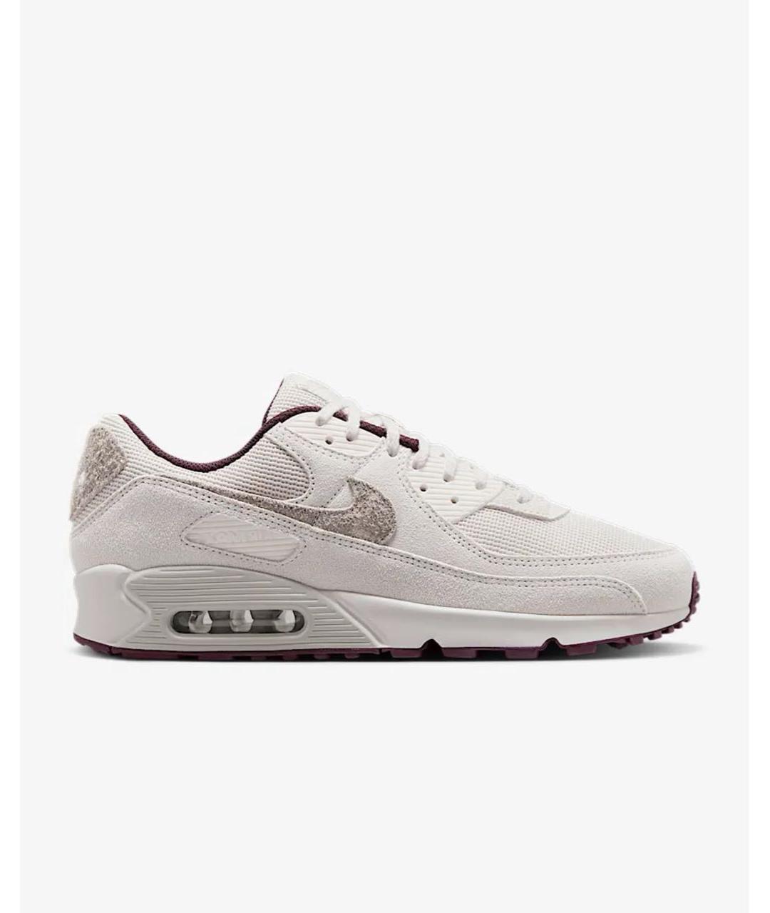 NIKE Бежевые замшевые низкие кроссовки / кеды, фото 9
