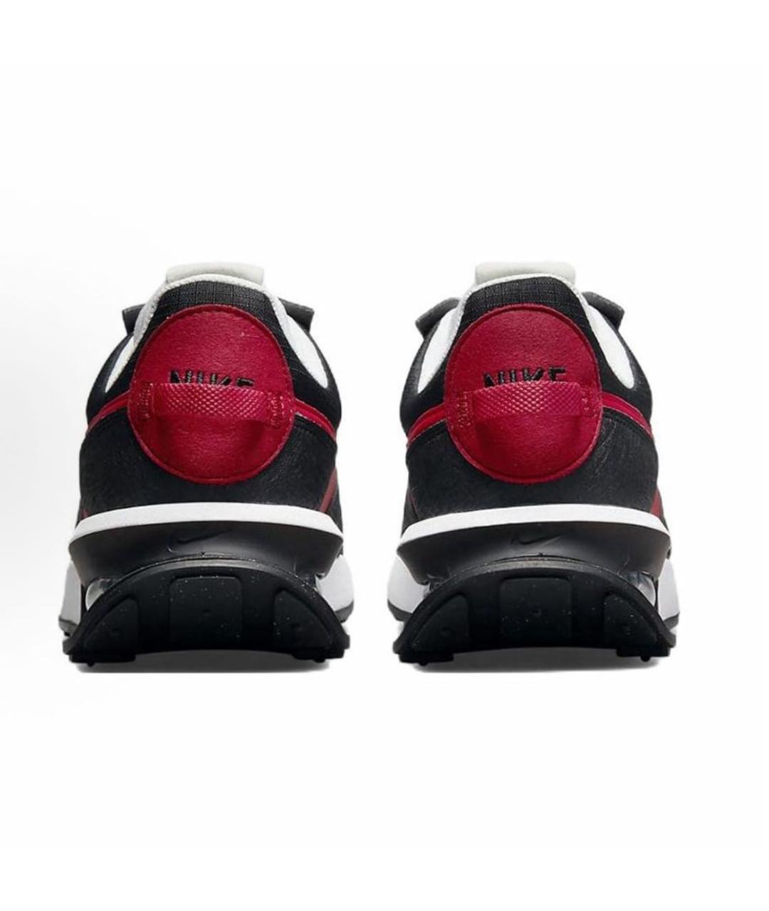 NIKE Черные текстильные низкие кроссовки / кеды, фото 4