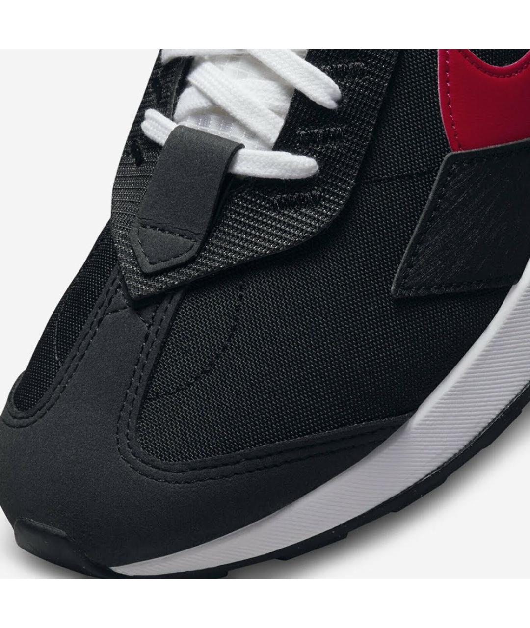 NIKE Черные текстильные низкие кроссовки / кеды, фото 5