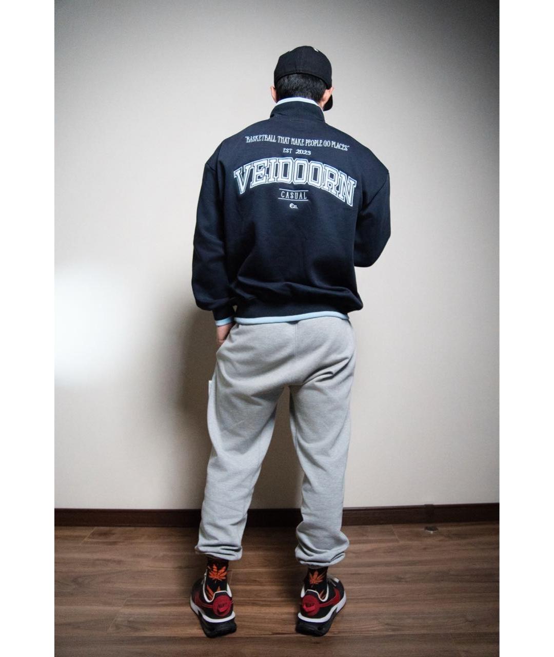 NIKE Черные текстильные низкие кроссовки / кеды, фото 8