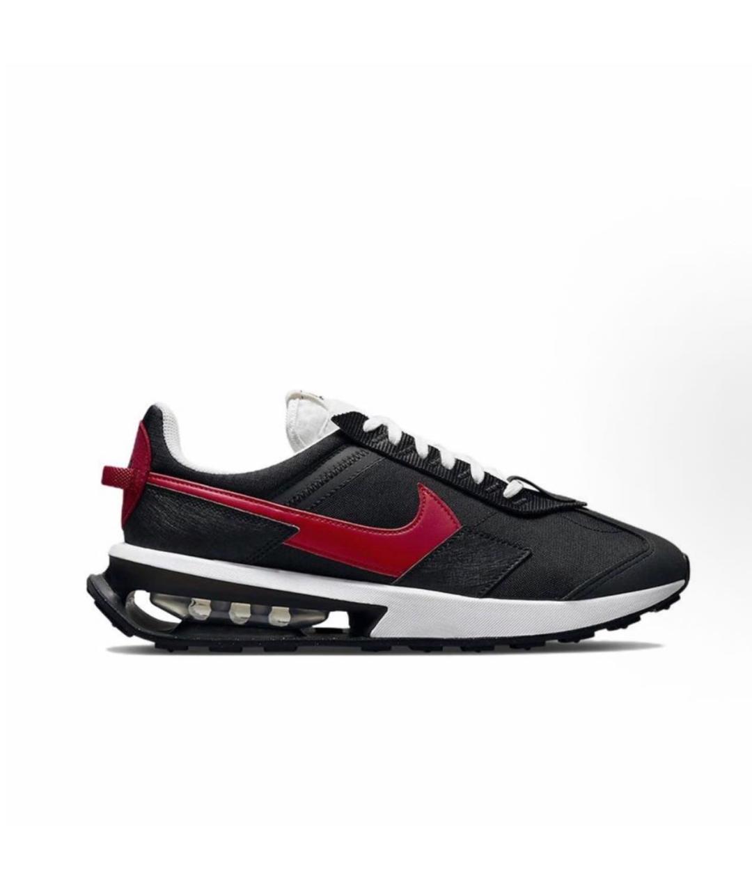 NIKE Черные текстильные низкие кроссовки / кеды, фото 9