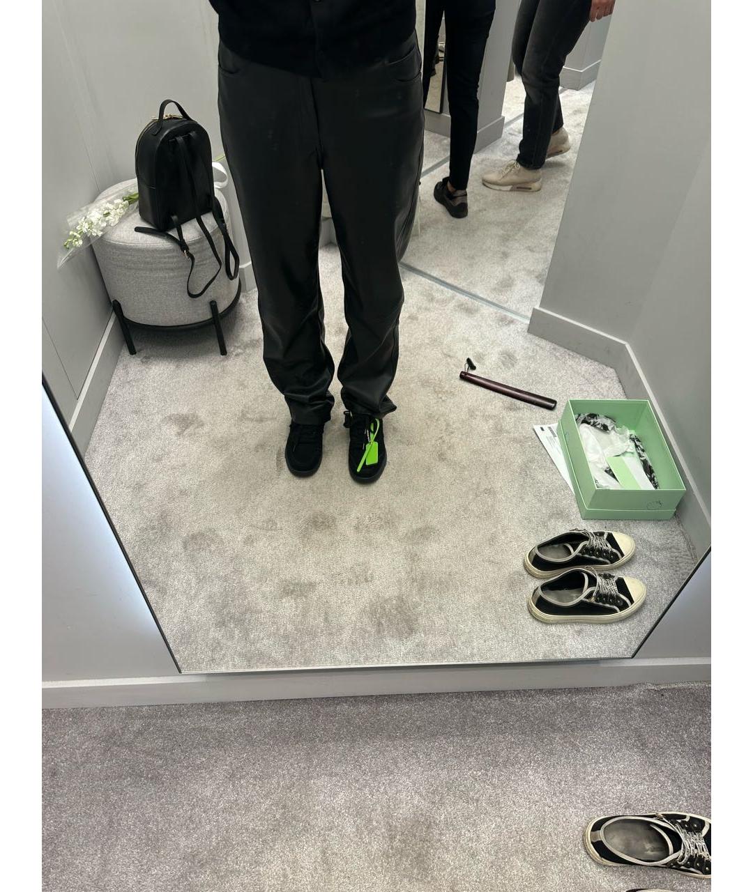 OFF-WHITE Черные кроссовки, фото 5