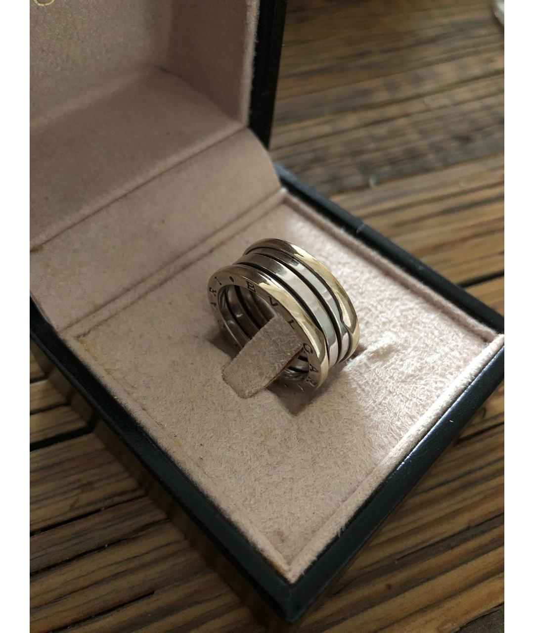 BVLGARI Кольцо из белого золота, фото 2
