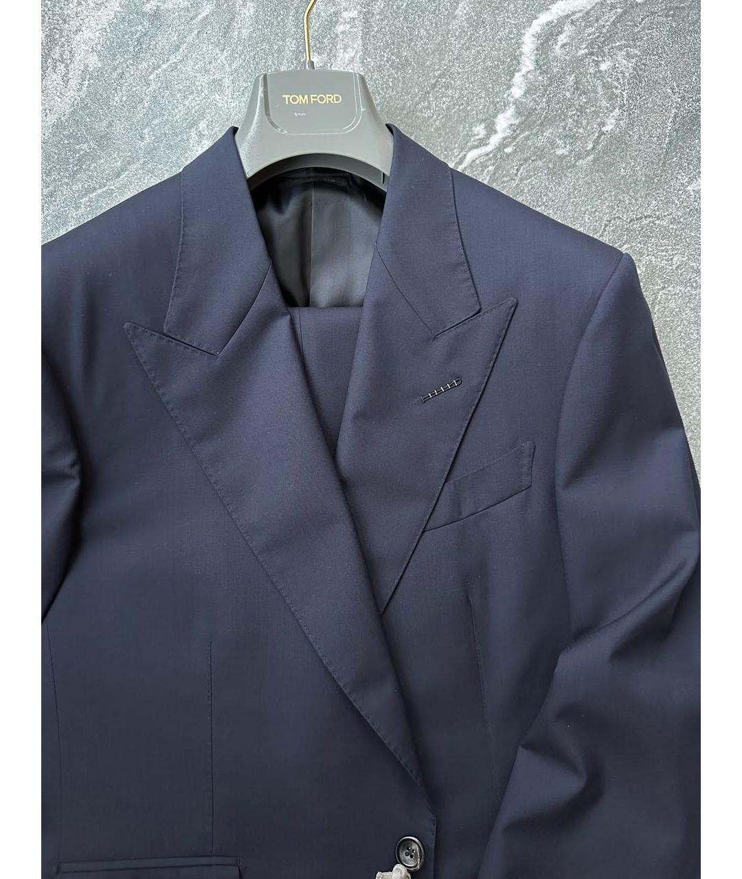 TOM FORD Темно-синий классический костюм, фото 8