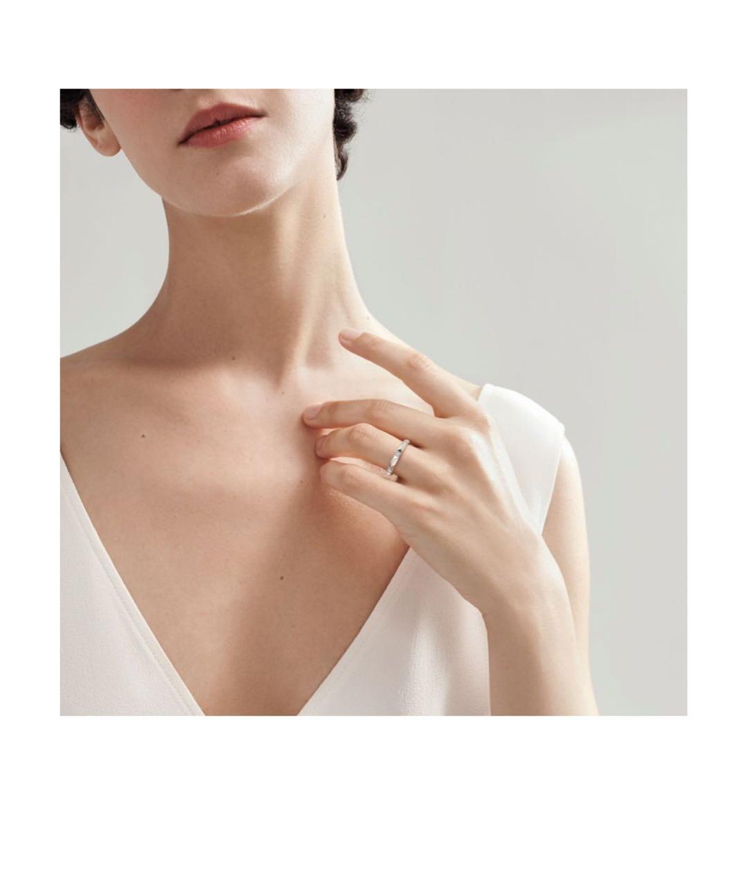 TIFFANY&CO Серебряное платиновое кольцо, фото 5