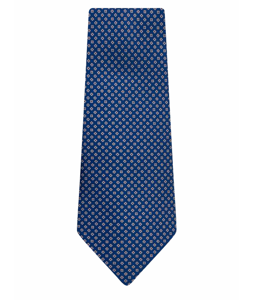 STEFANO RICCI Синий шелковый галстук, фото 1